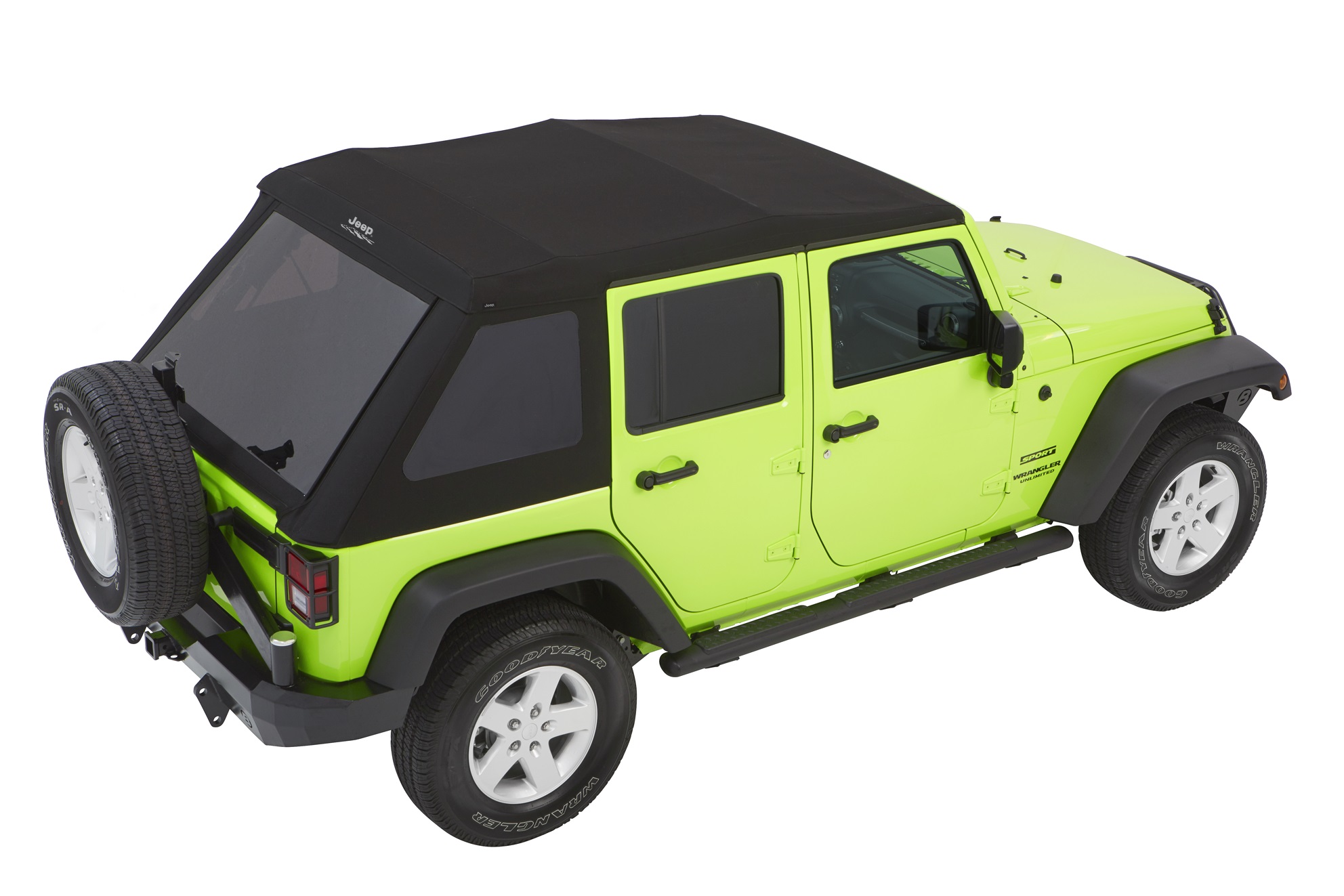 JEEP® Trektop® Glide™ Slantback Soft Top 54423-17