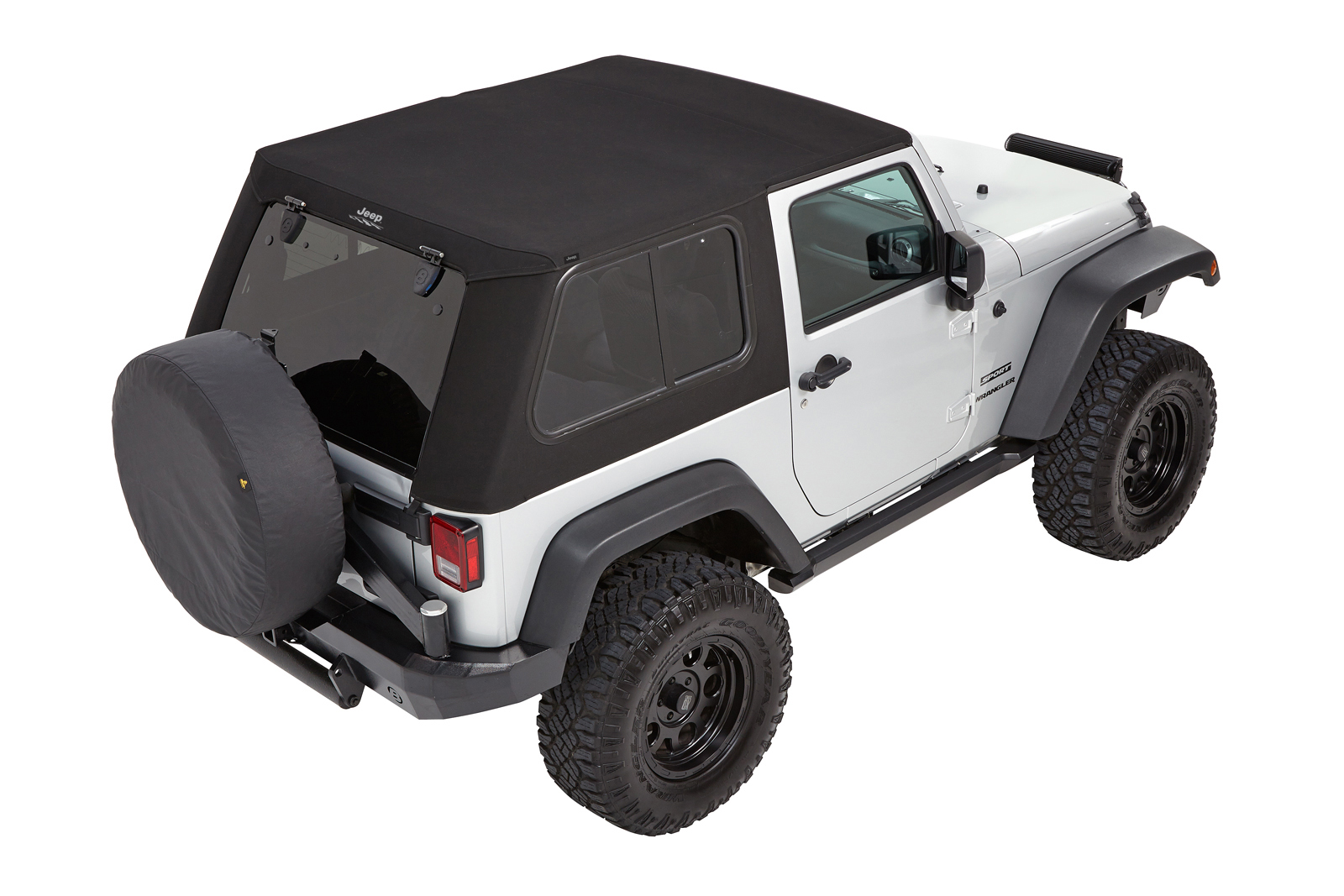 JEEP® Trektop® Pro Hybrid Slantback Soft Top 54462-17