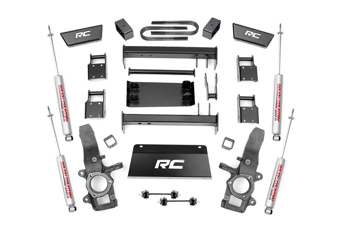 4-5-inch Suspension Lift Kit (3-inch Rear Blocks) 477.2