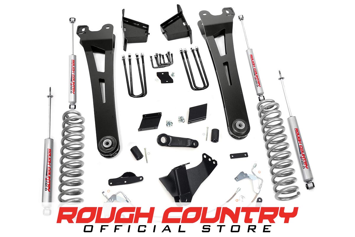 6-inch Radius Arm Suspension Lift Kit (Non-Overload Spring Models) 543.2