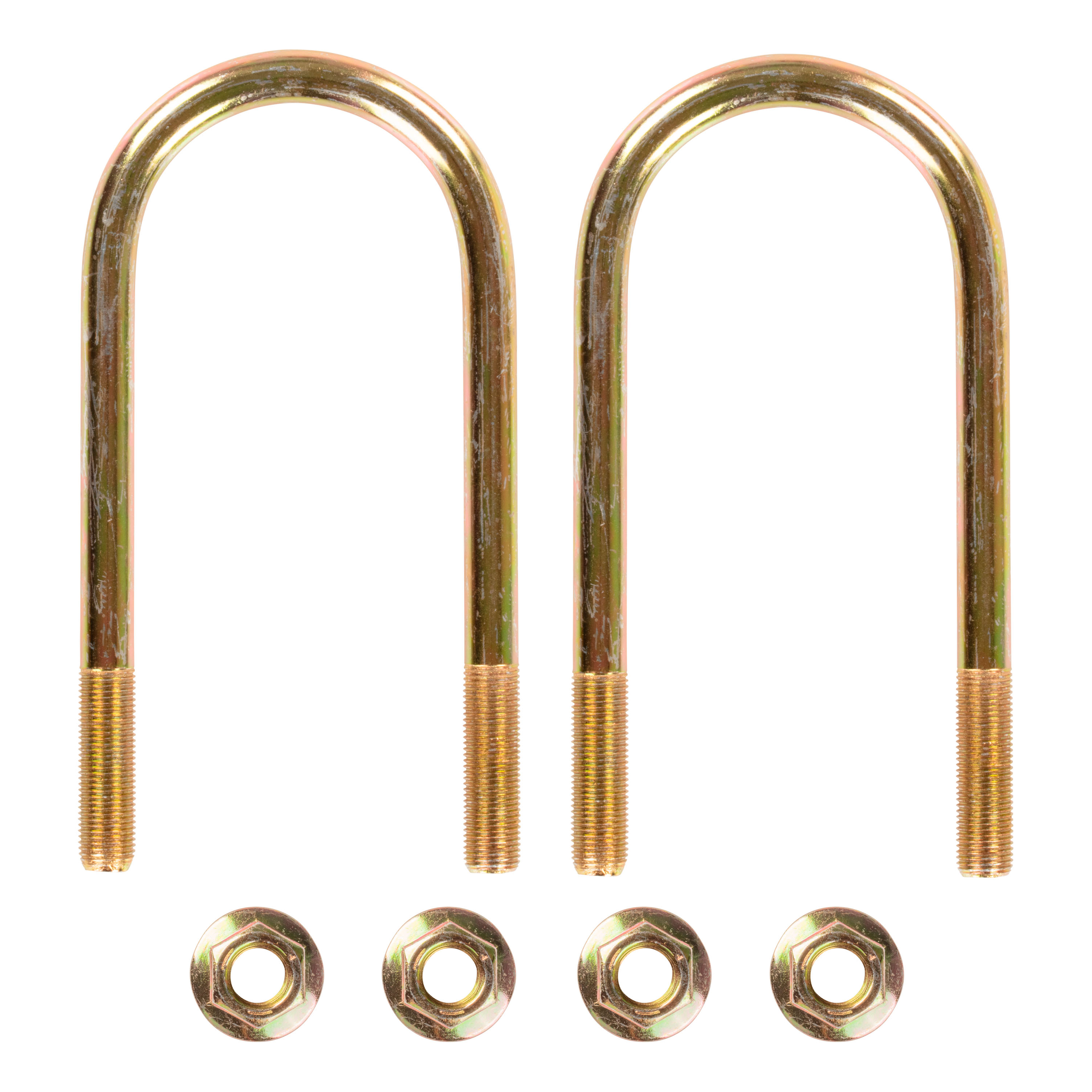Trailer Axle U-Bolt & Nut Kit, 9/16"-18 x 7.25", 3" Tube 2024117449