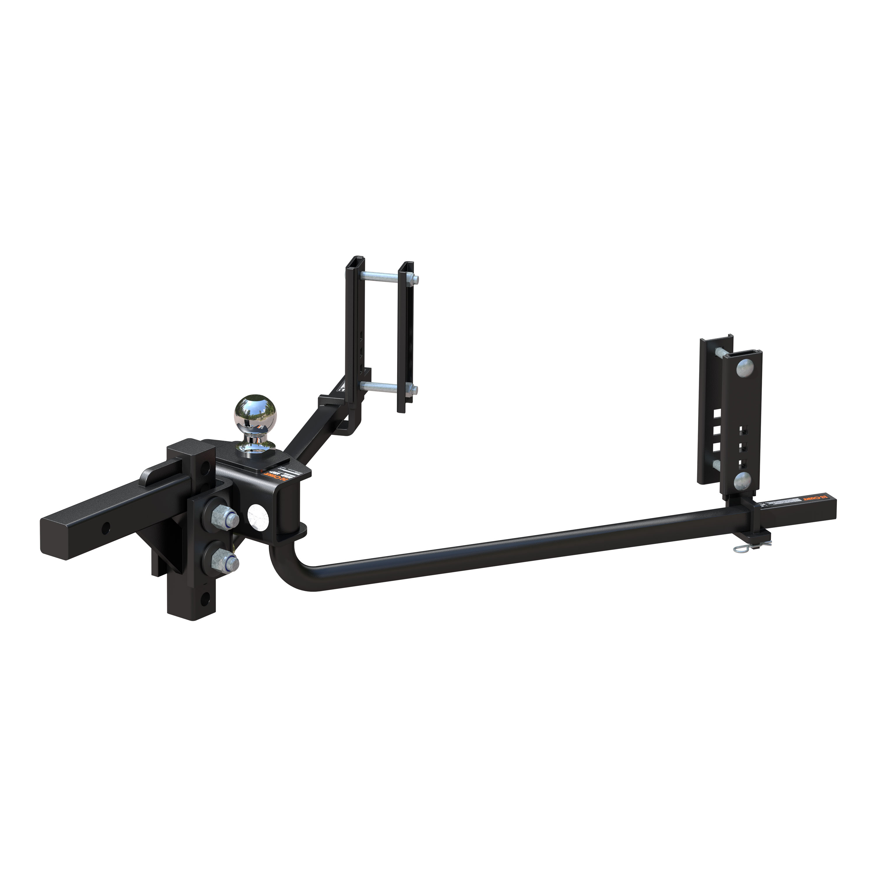 TruTrack 2P Round Bar Weight Distribution Hitch with 2x Sway Control, 5-8K 17599