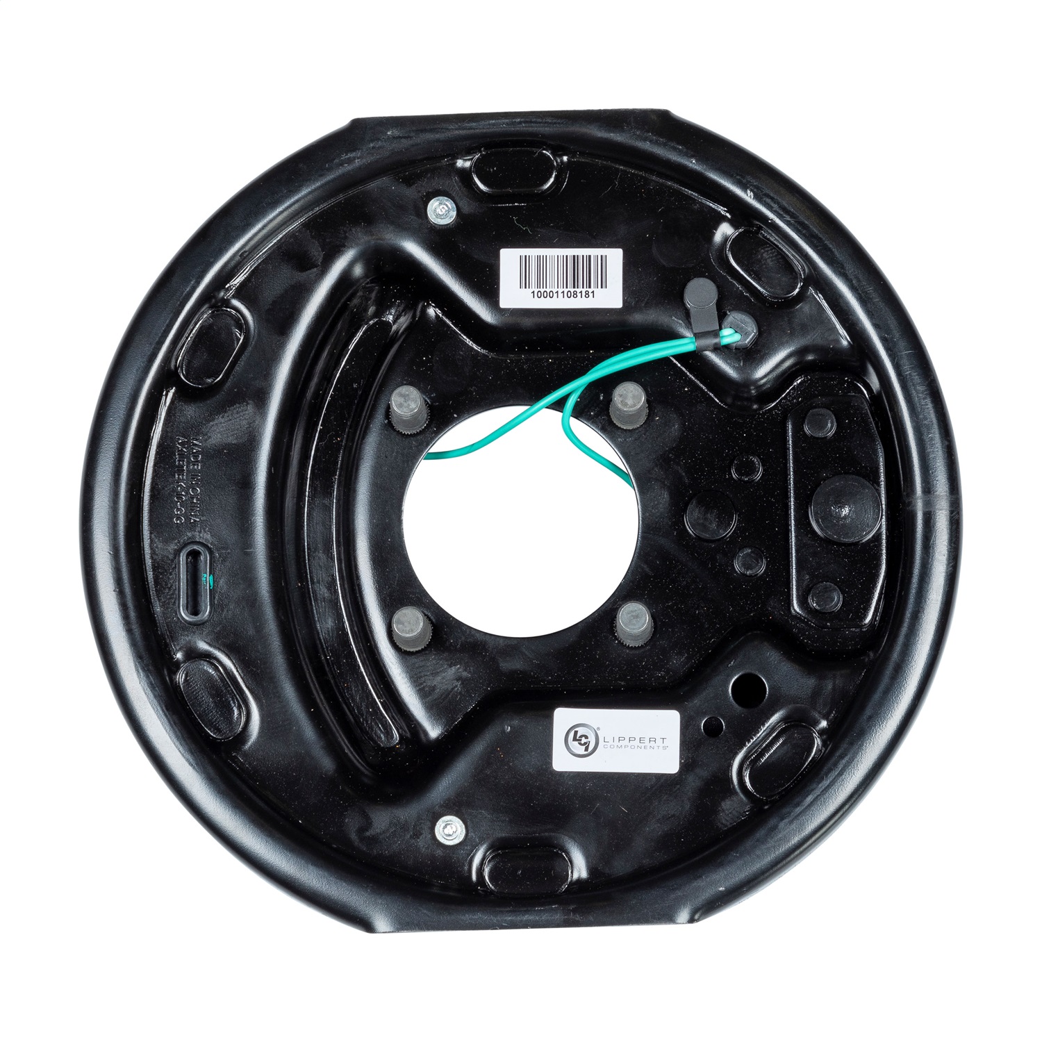 Lippert Electric Brake Assembly - 10" x 2.25", 4-Bolt, 3,500-lb. Left Side 297956