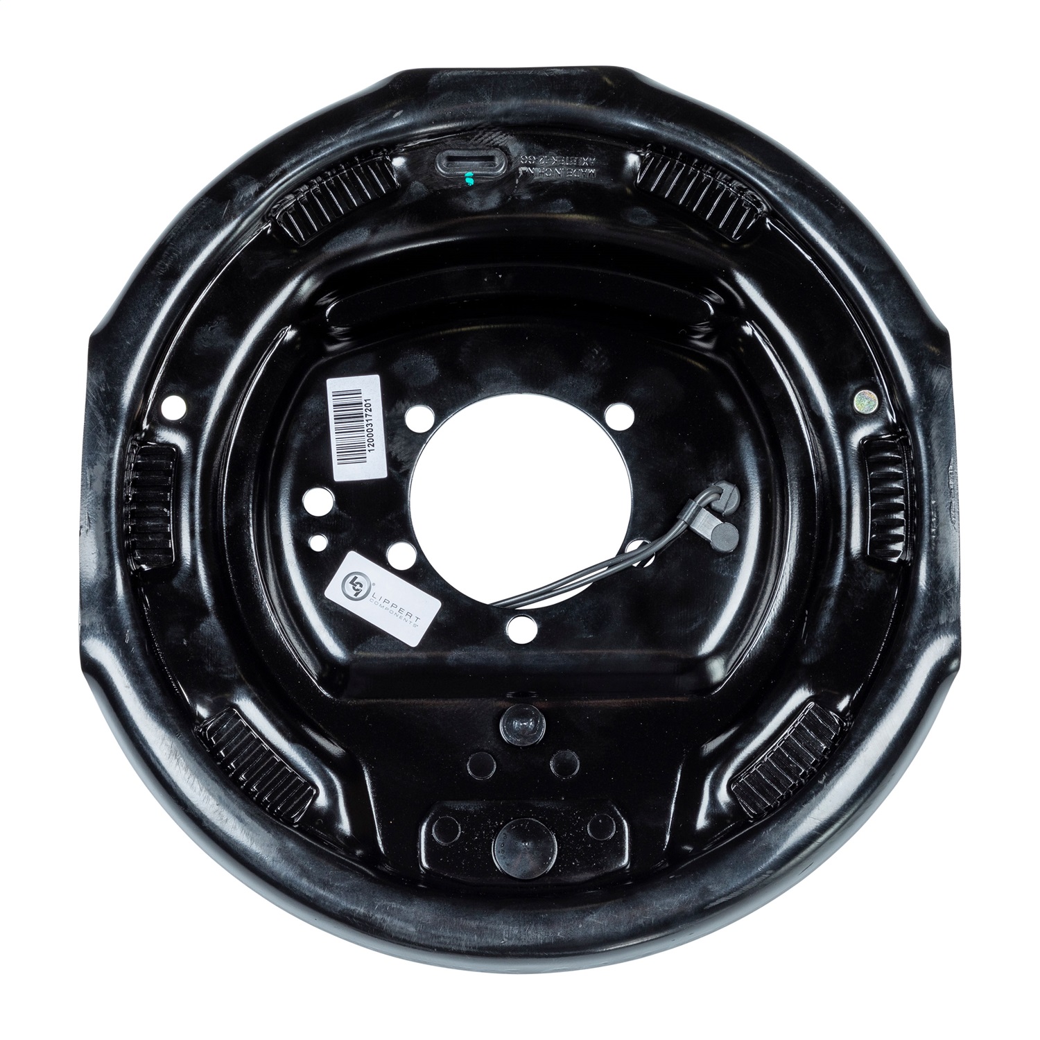 Lippert Electric Brake Assembly - 12" x 2", 5-Bolt, 5,200-7,000-lb. Left Side 298275