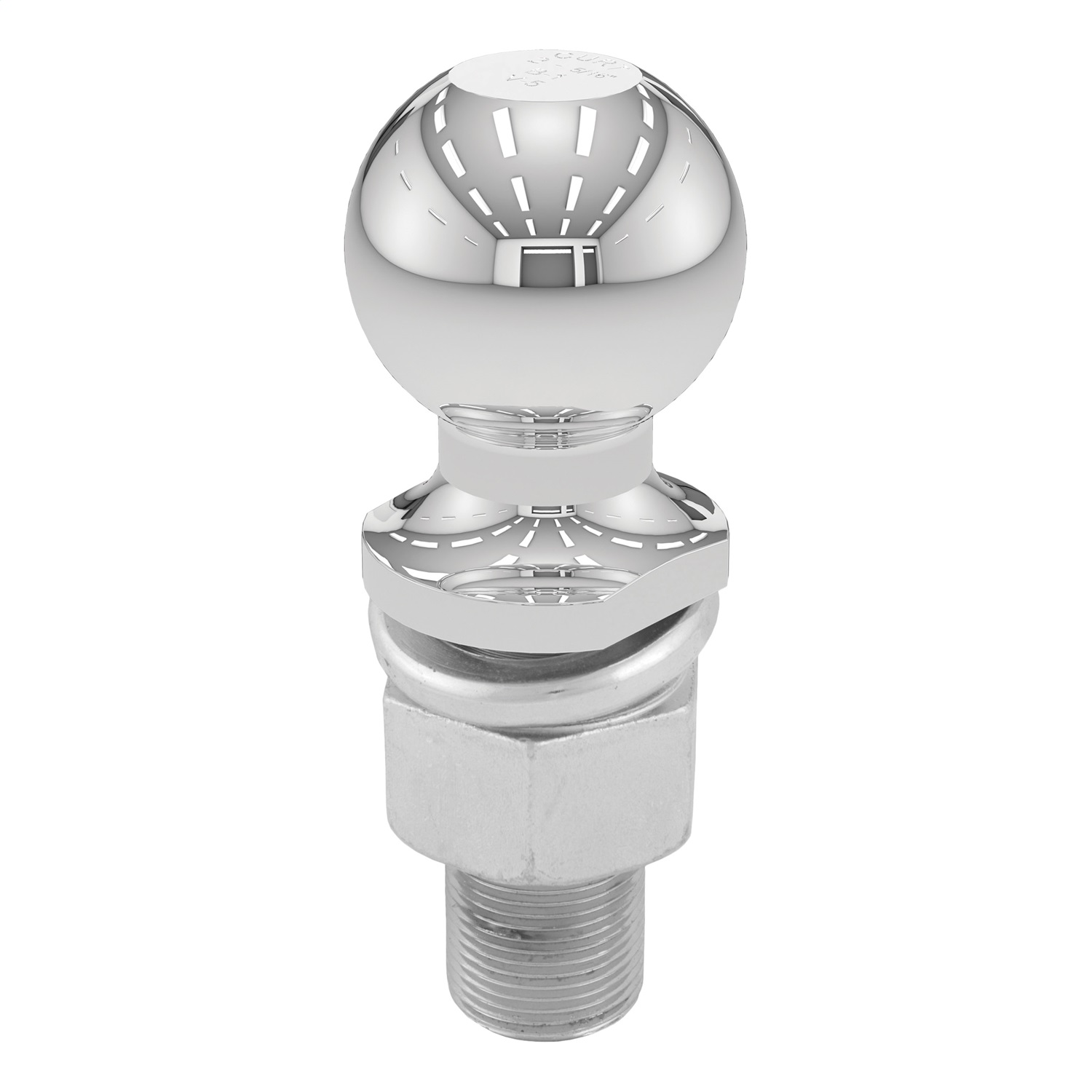 2-5/16" Trailer Ball (1-1/4" x 3" Shank, 6,000 lbs., Chrome, Packaged) 40176