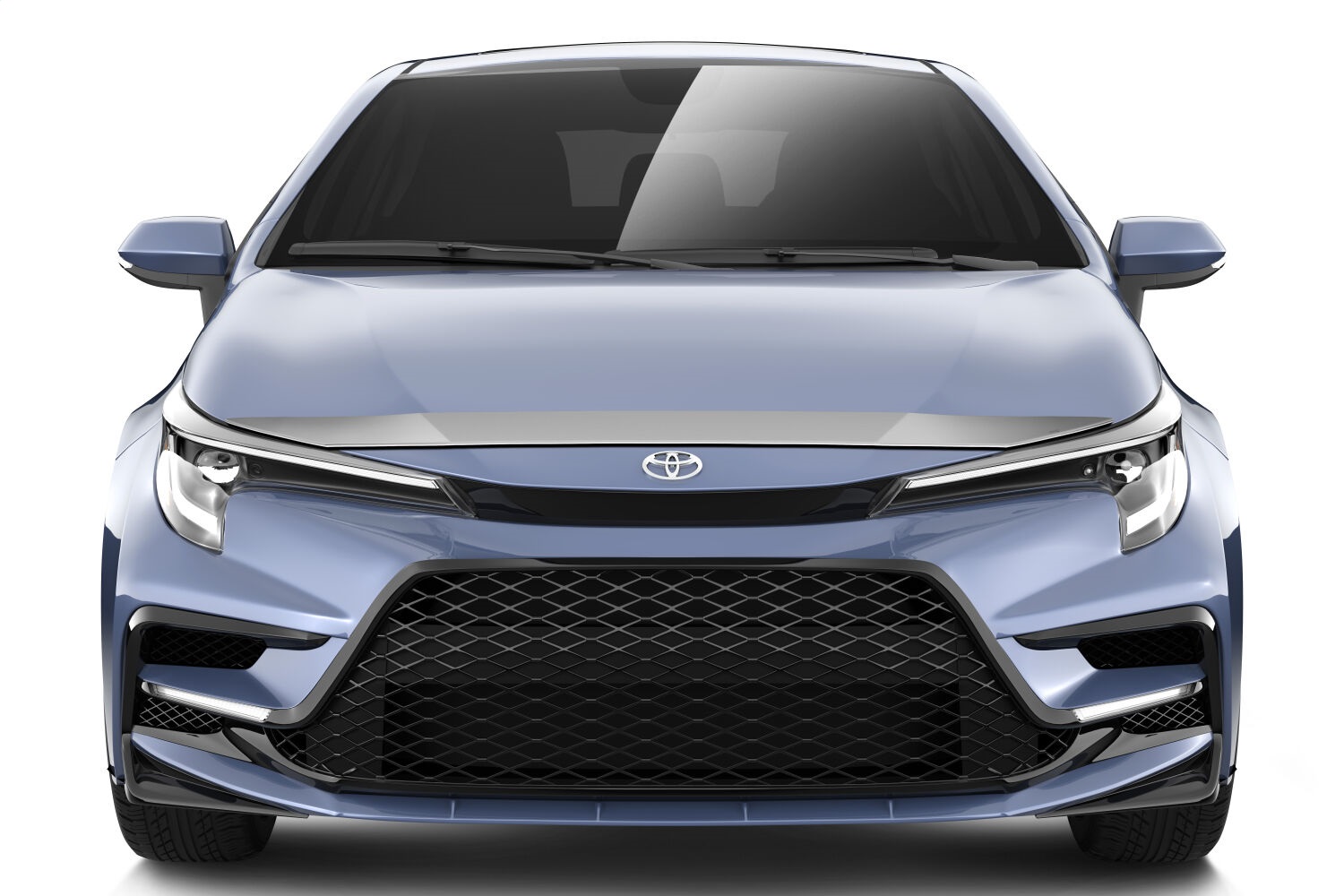 Husky Aeroskin Hood Protector; Chrome 2892224