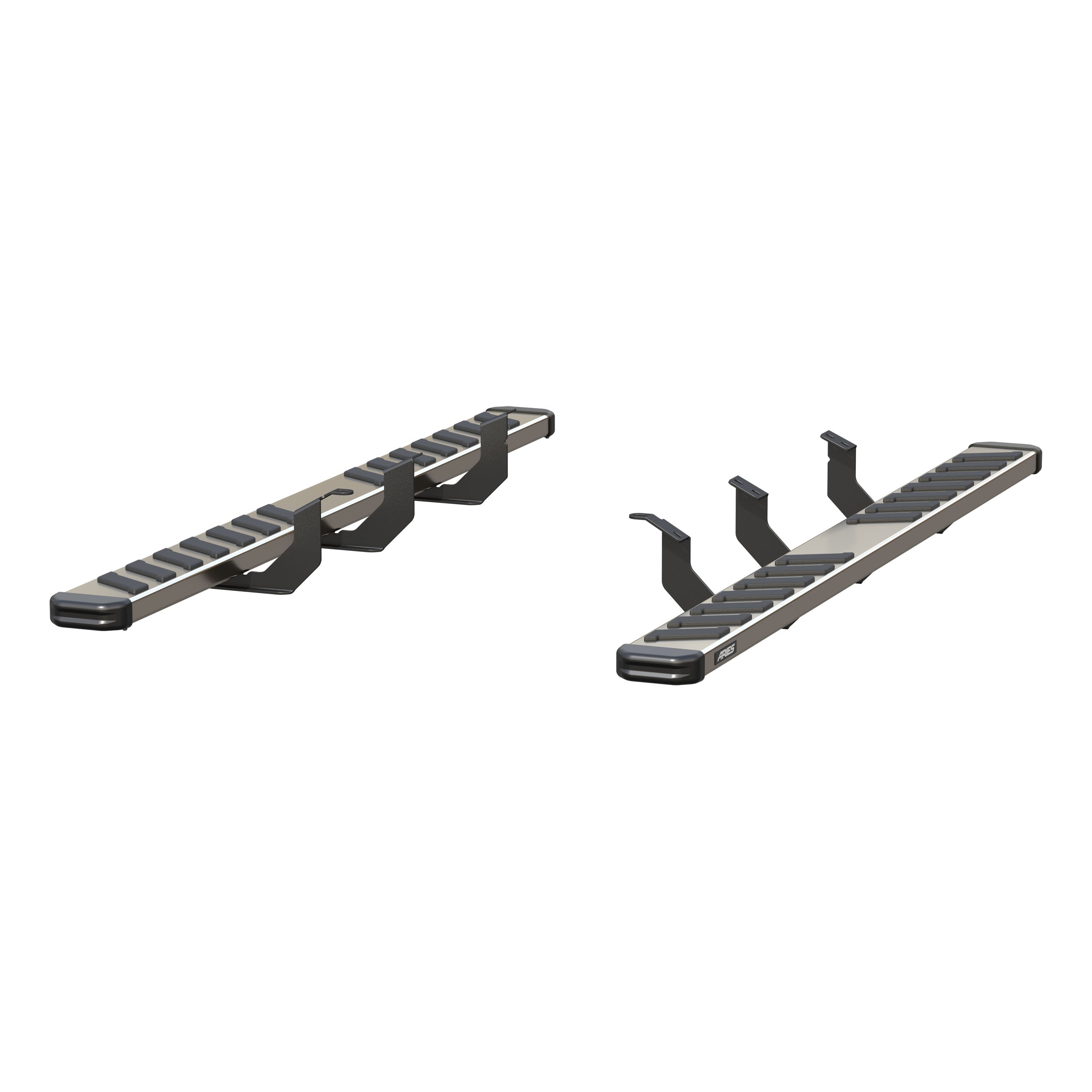 ARIES 2553036 NovaTrac 6in. x 85in. Polished Stainless Running Boards; Select To 2553036
