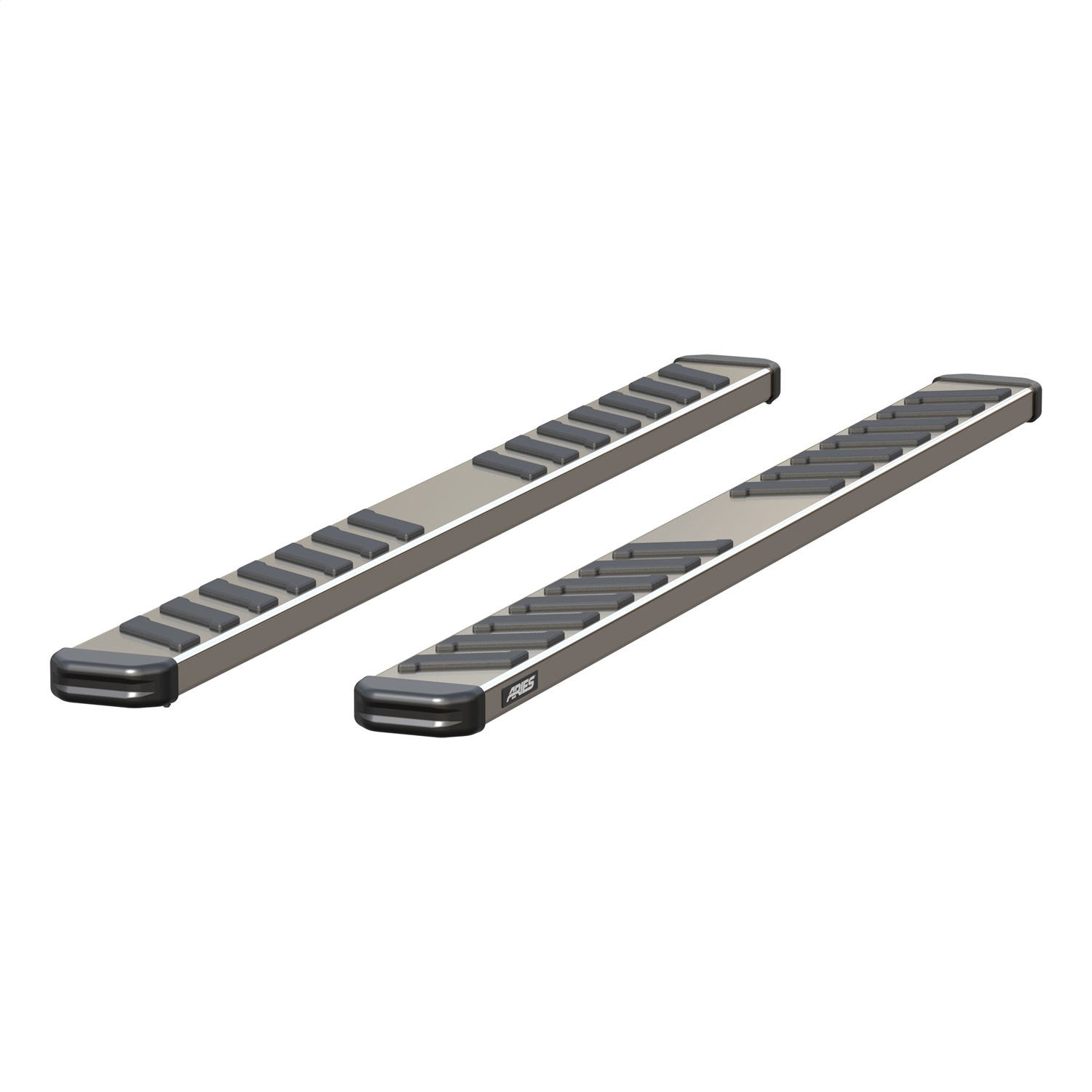 ARIES S2985 NovaTrac 6in. x 85in. Polished Stainless Running Boards S2985
