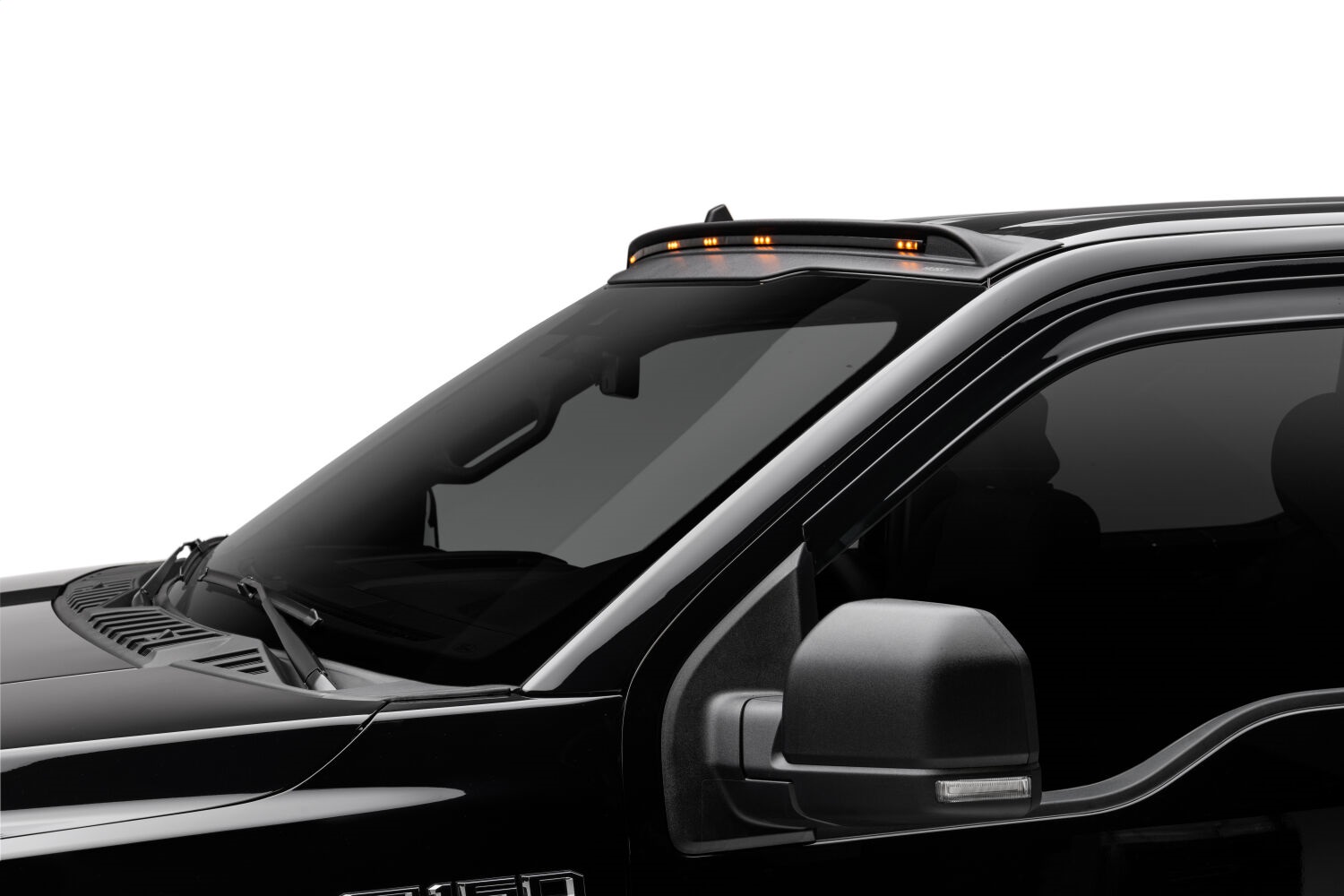 AeroCab Pro Marker Light with continuous LED; Black 2825213