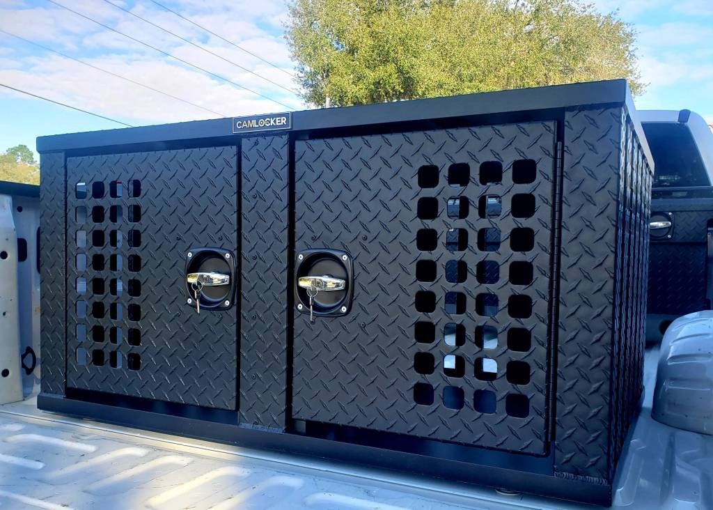 36" x 36" Dog Collar Box - Matte Black DB36X36MB