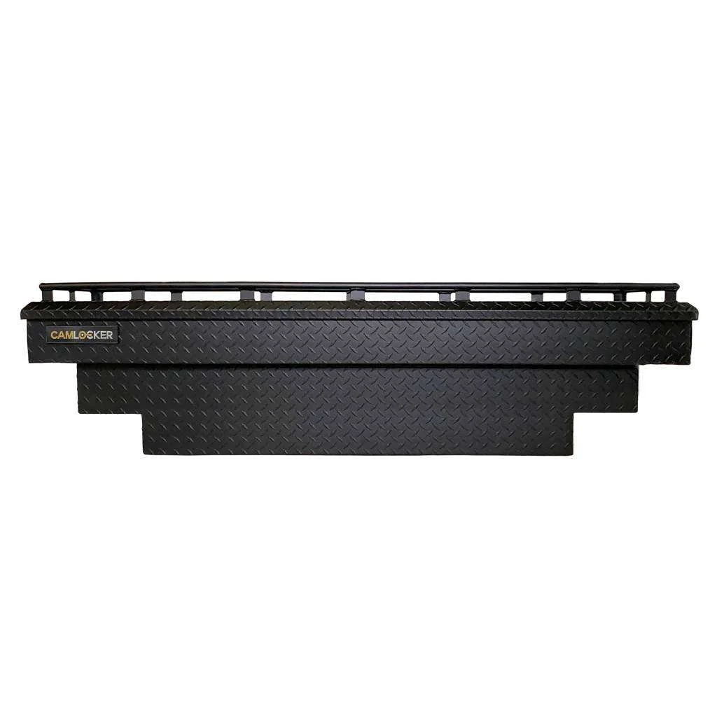 71" King Size Box - Universal Notch (6-1/2" x 5' Up) - with Rail - Matte Black KS71UNRLMB