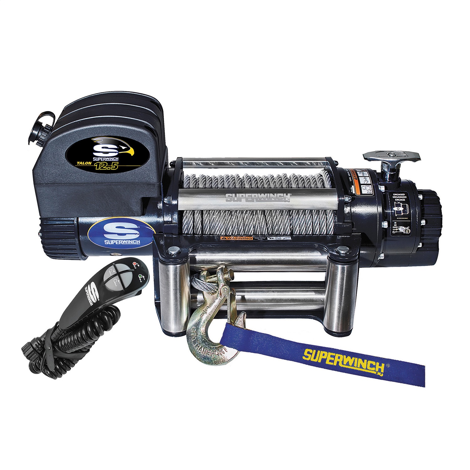 Talon 12.5 Winch, Navy Blue 1612300