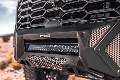 Element Front Bumper with Fixed Light Bar Mount 34183T