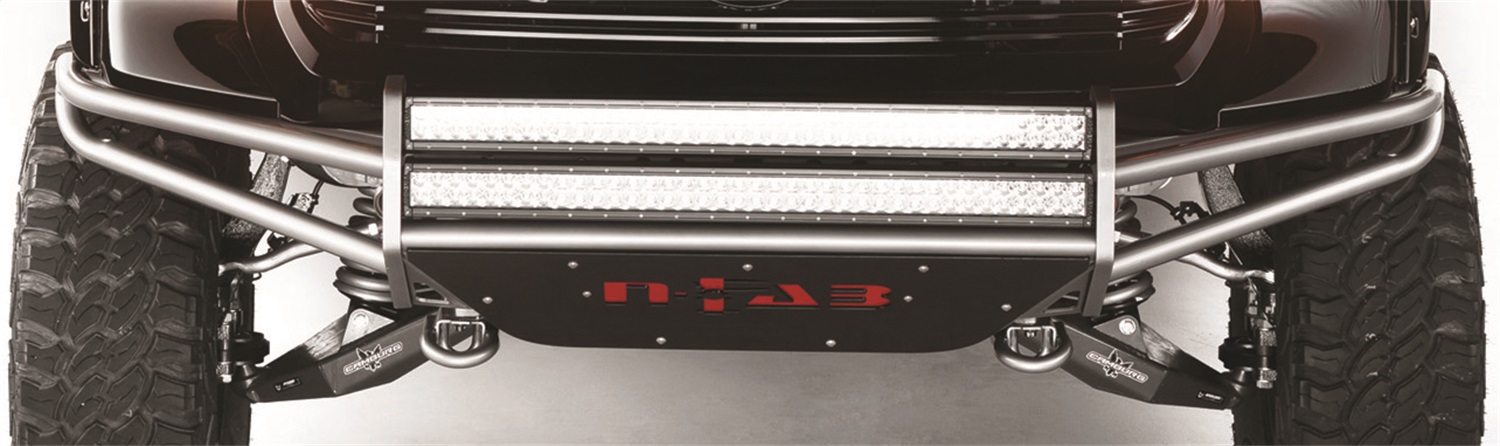 RSP PreRunner Front Bumper - Direct Fit (2-30 Rigid E) - 05-15 Tacoma-Gloss Blk T052LRSP