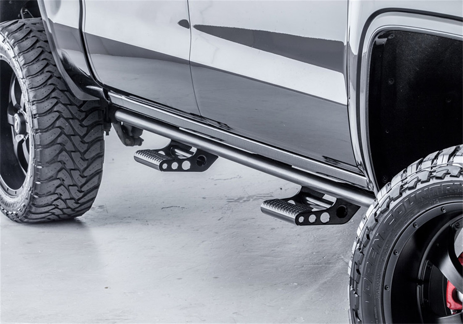 RKR Step System Step Systems Textured Black Cab Length TH16RKRCCS4
