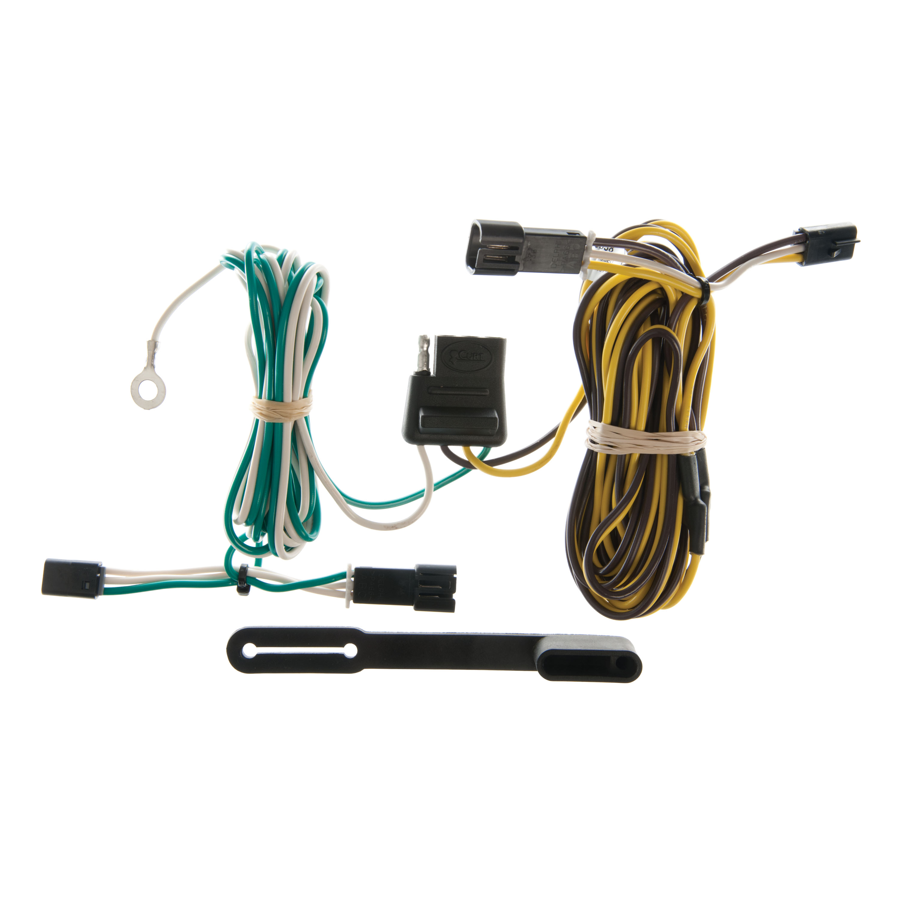 Custom Wiring, 4-Way Flat, Select Chevy G10, G20, G30, GMC G1500, G2500, G3500 - 55338