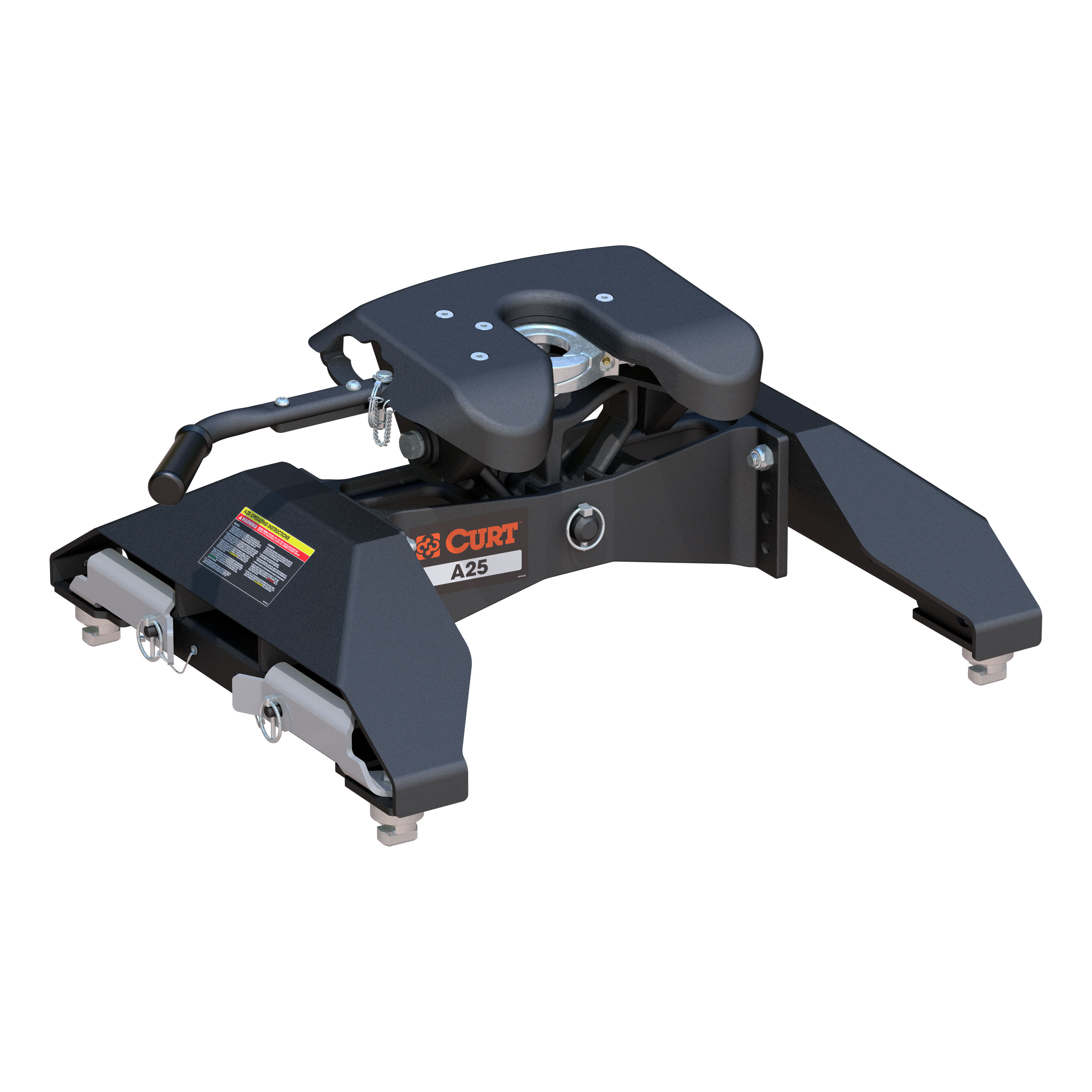 A25 5th Wheel Hitch, Select Silverado, Sierra 2500, 3500 HD, 8' Bed Puck System - 16066