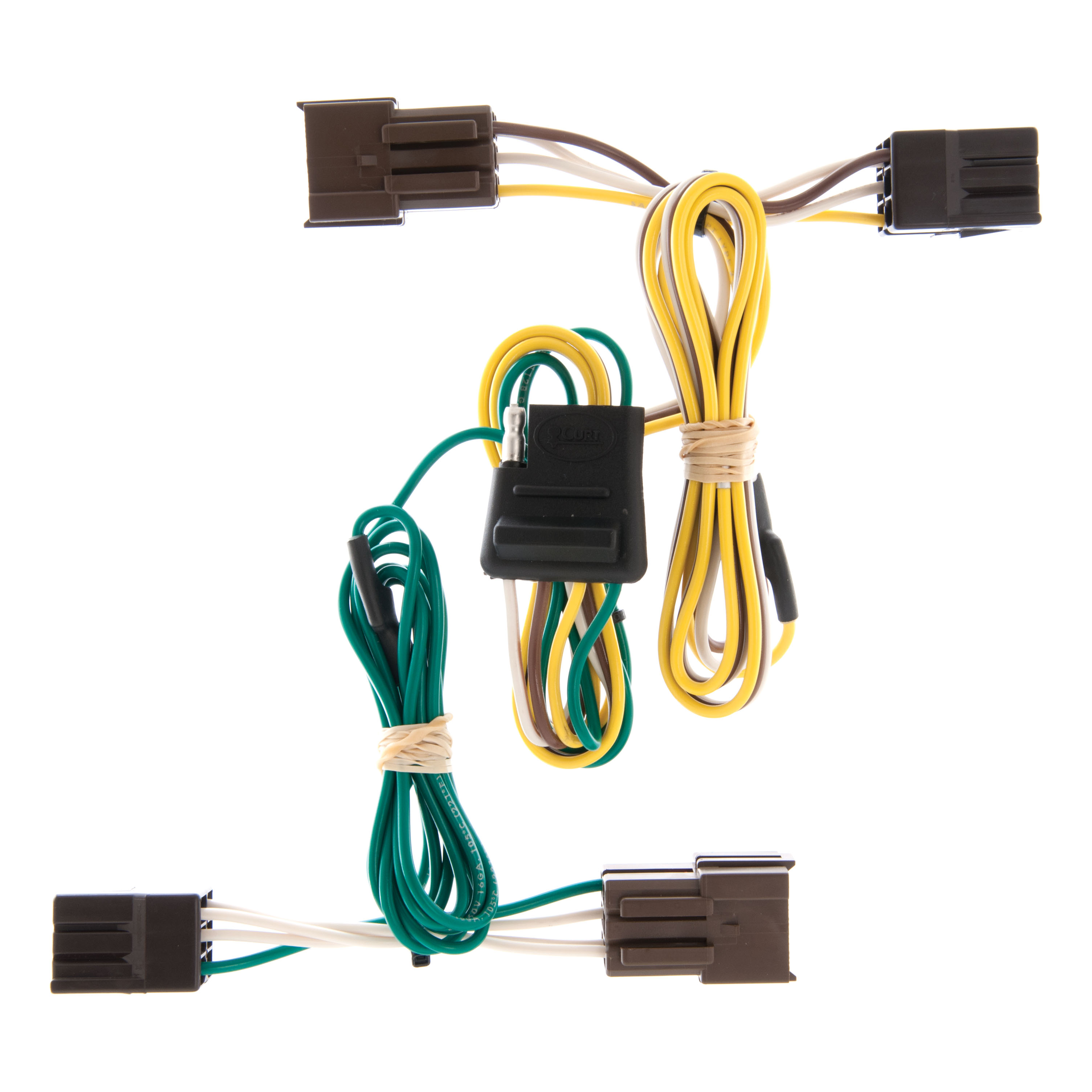 Custom Wiring, 4-Way Flat, Select Taurus, Sable Sedan, Except Dual Exhaust 55375