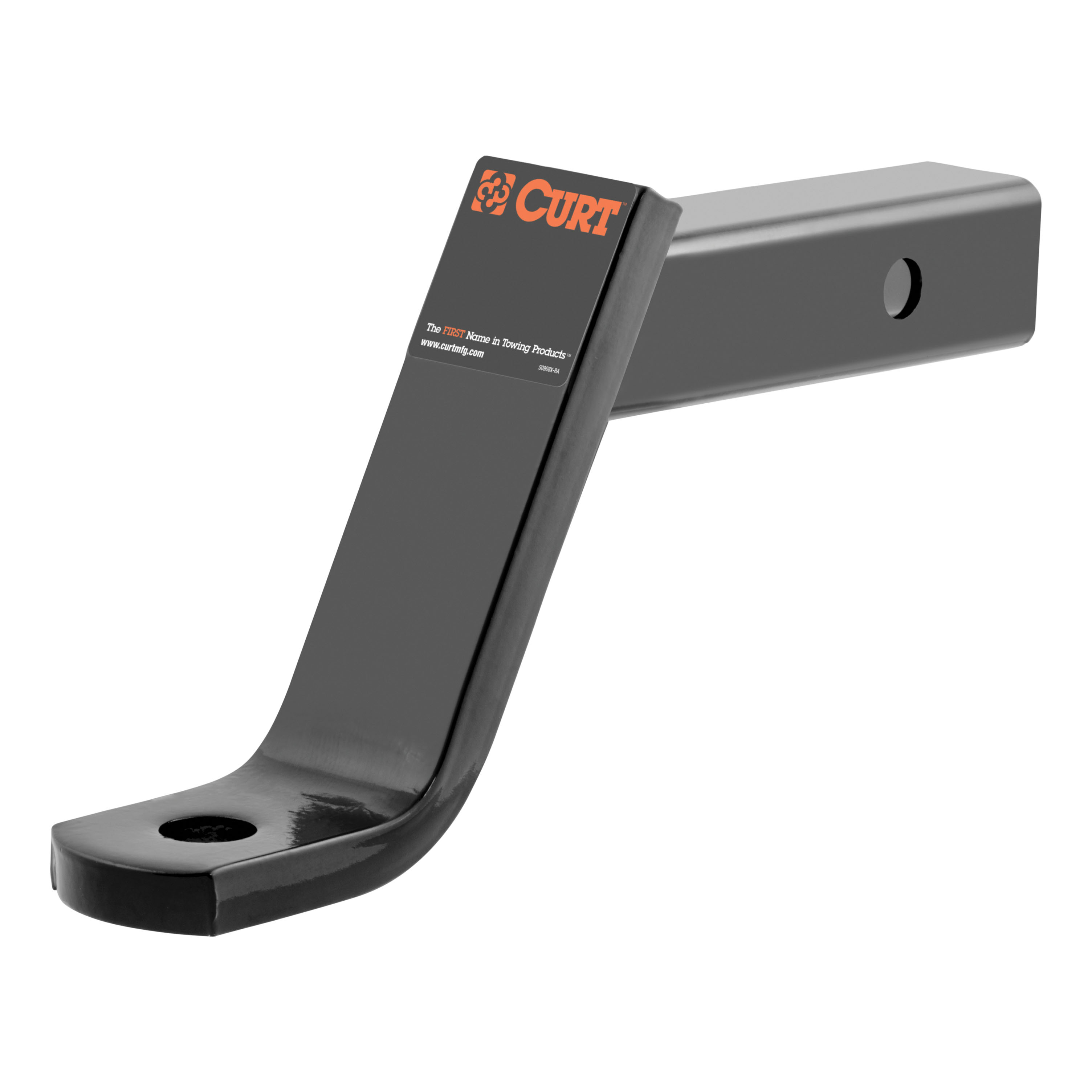 Class 3 Ball Mount (2" Shank, 7,500 lbs., 6" Drop, 9-1/4" Long) - 45070