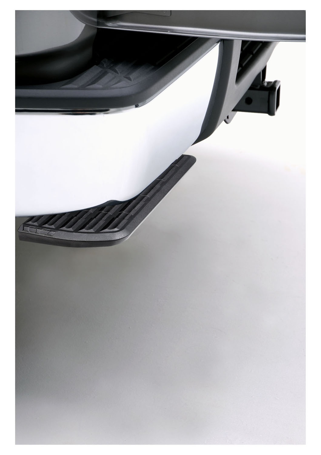 AMP Research 75300-01A BedStep Retractable Bumper Step for 2007-2013 Silverado/Sierra 1500, 2007-2010 Silverado/Sierra 2500/3500 (Excludes 2007 Classic, Flareside Models)-75300-01A