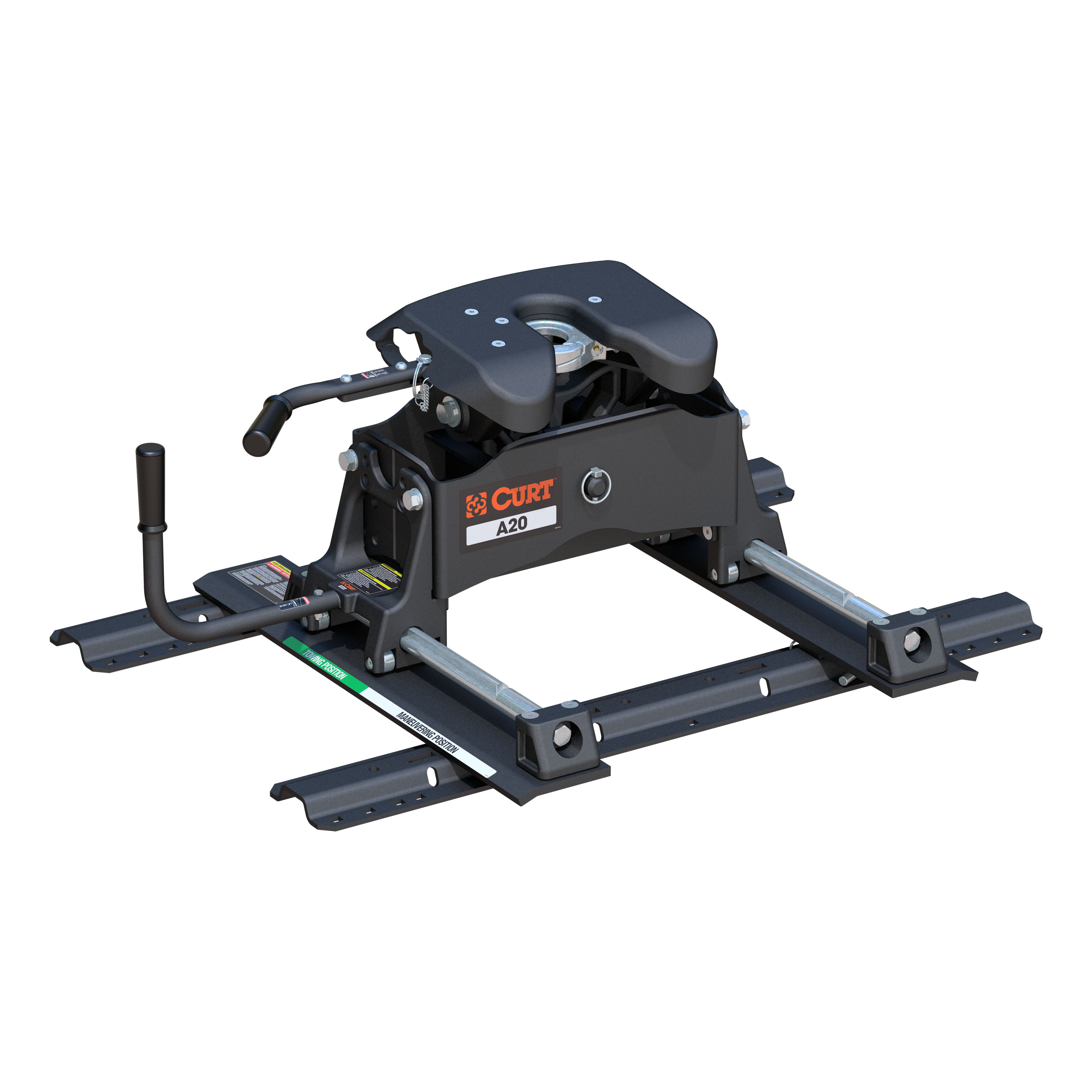 A20 Sliding 5th Wheel Hitch with Rails, 20,000 lbs. 16641