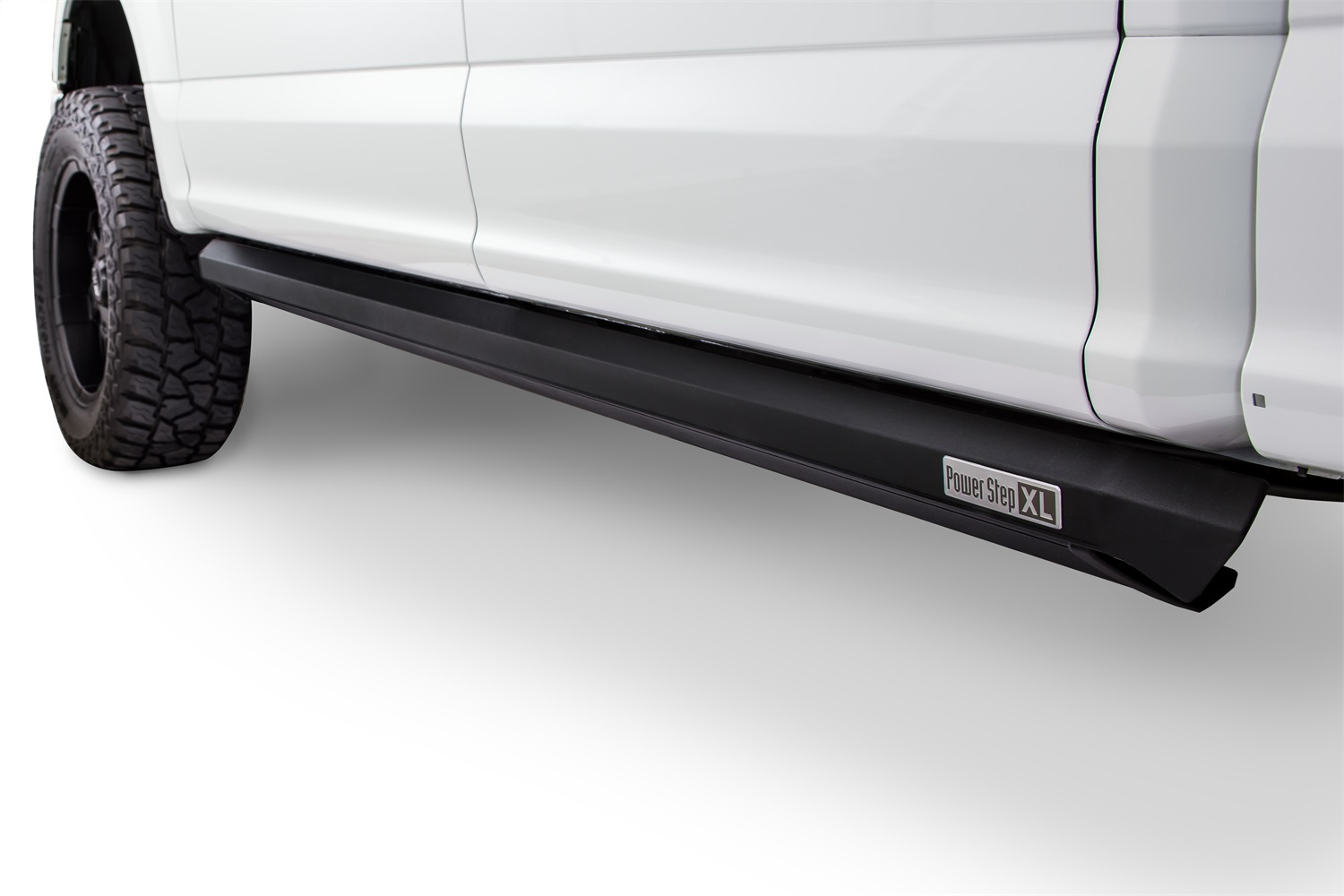AMP Research 77126-01A PowerStep XL Electric Running Boards for 2007-2013 Silverado 1500, 2007-2014 Sierra 2500/3500, Crew Cab-77126-01A