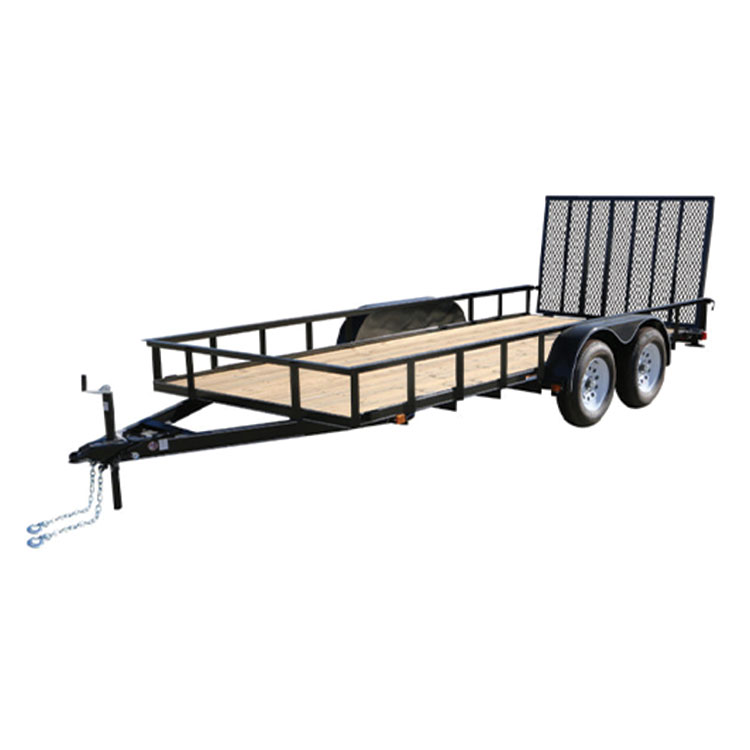 6.4 x 14 Tandem Axle Utility Trailer - 252C