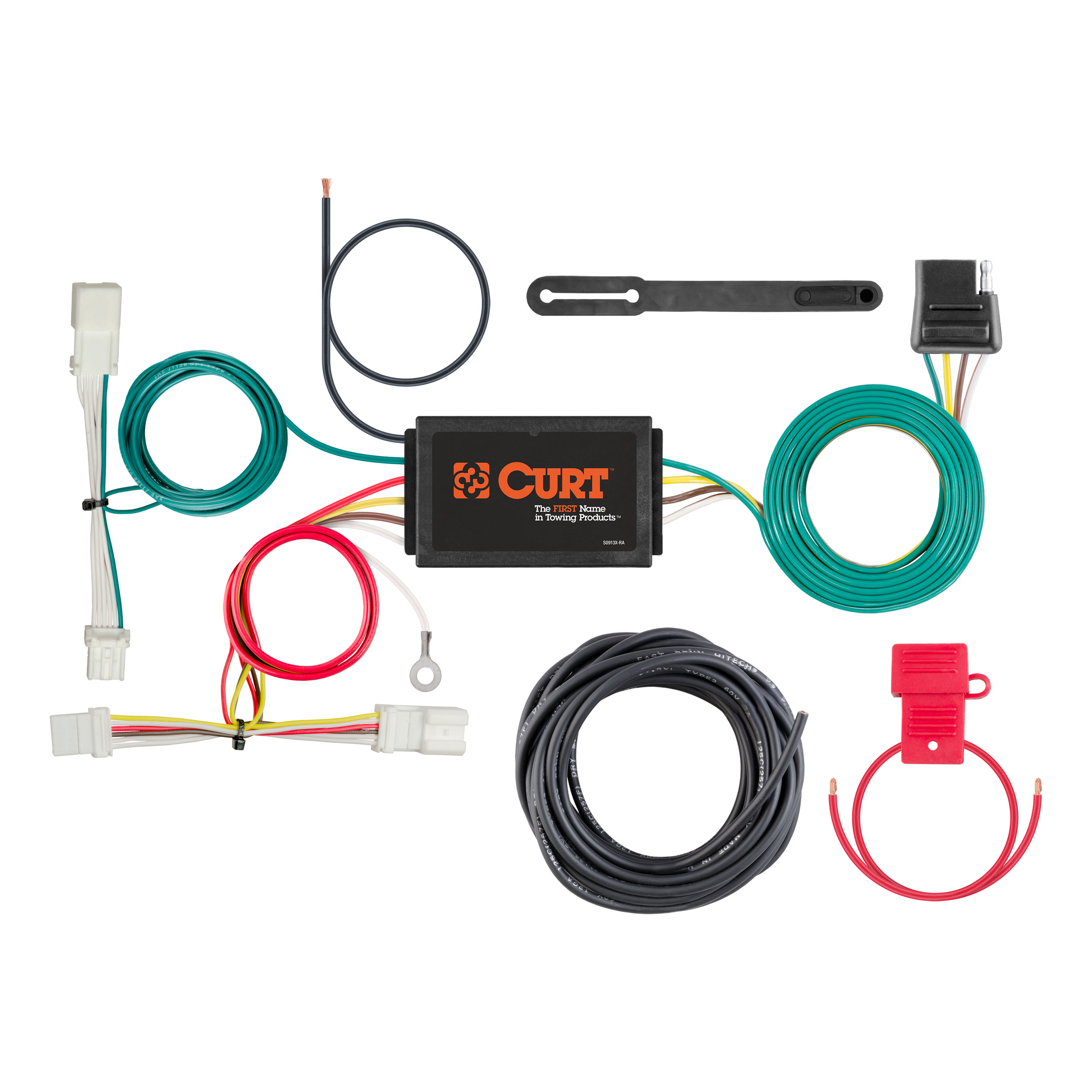 Custom Wiring Harness, 4-Way Flat Output, Select Honda Civic - 56324