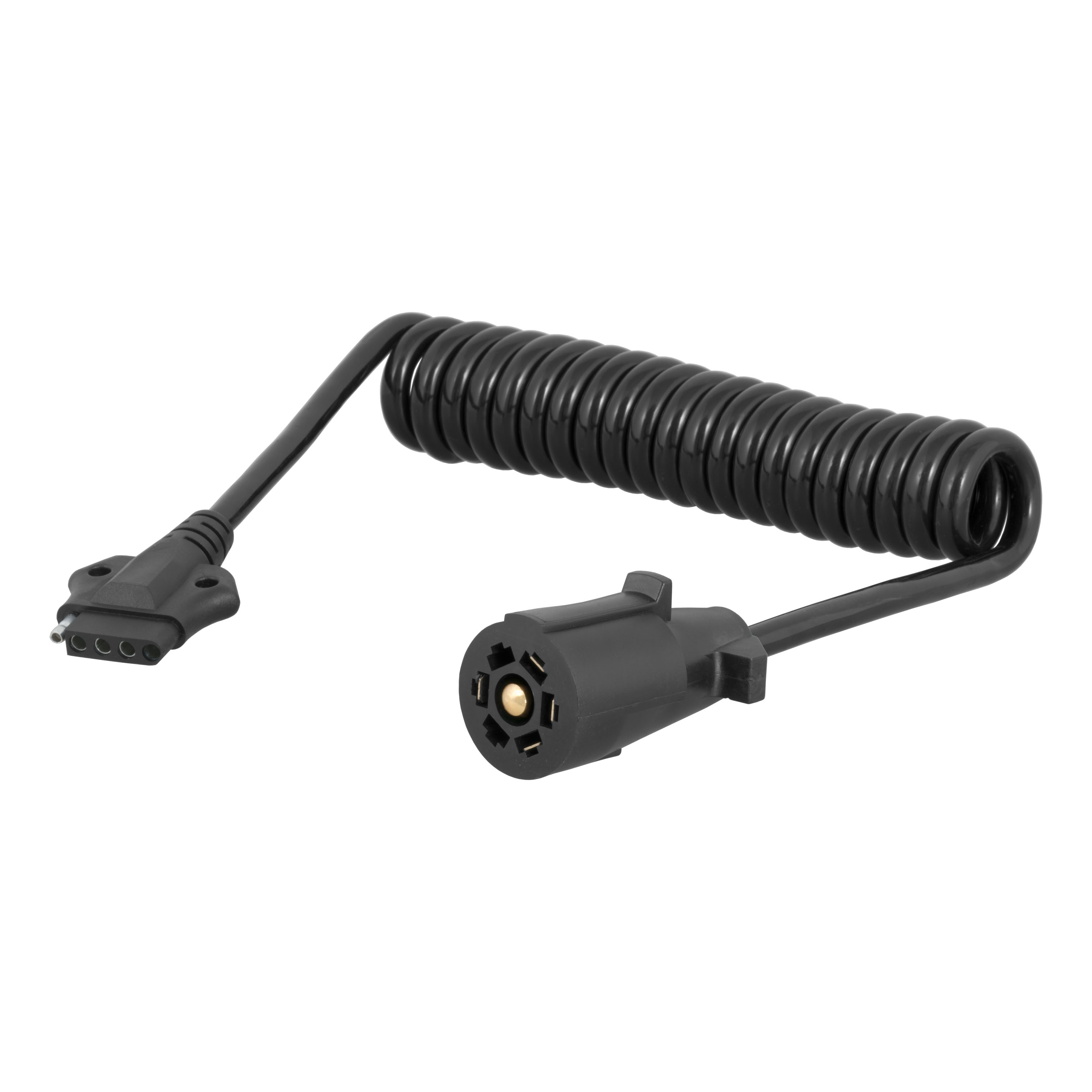 8' Electrical Adapter Harness (7-Way RV Blade Vehicle to 5-Way Flat Trailer) - 57282
