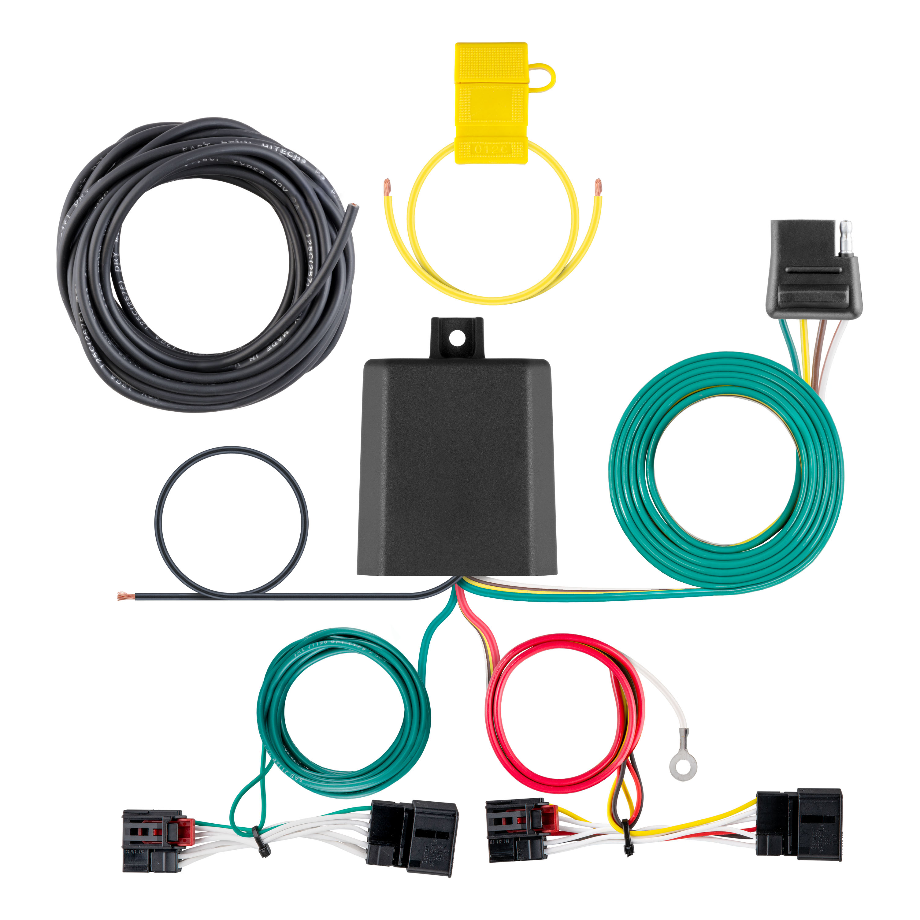 Custom Wiring Harness, 4-Way Flat Output, Select Volkswagen Atlas - 56464