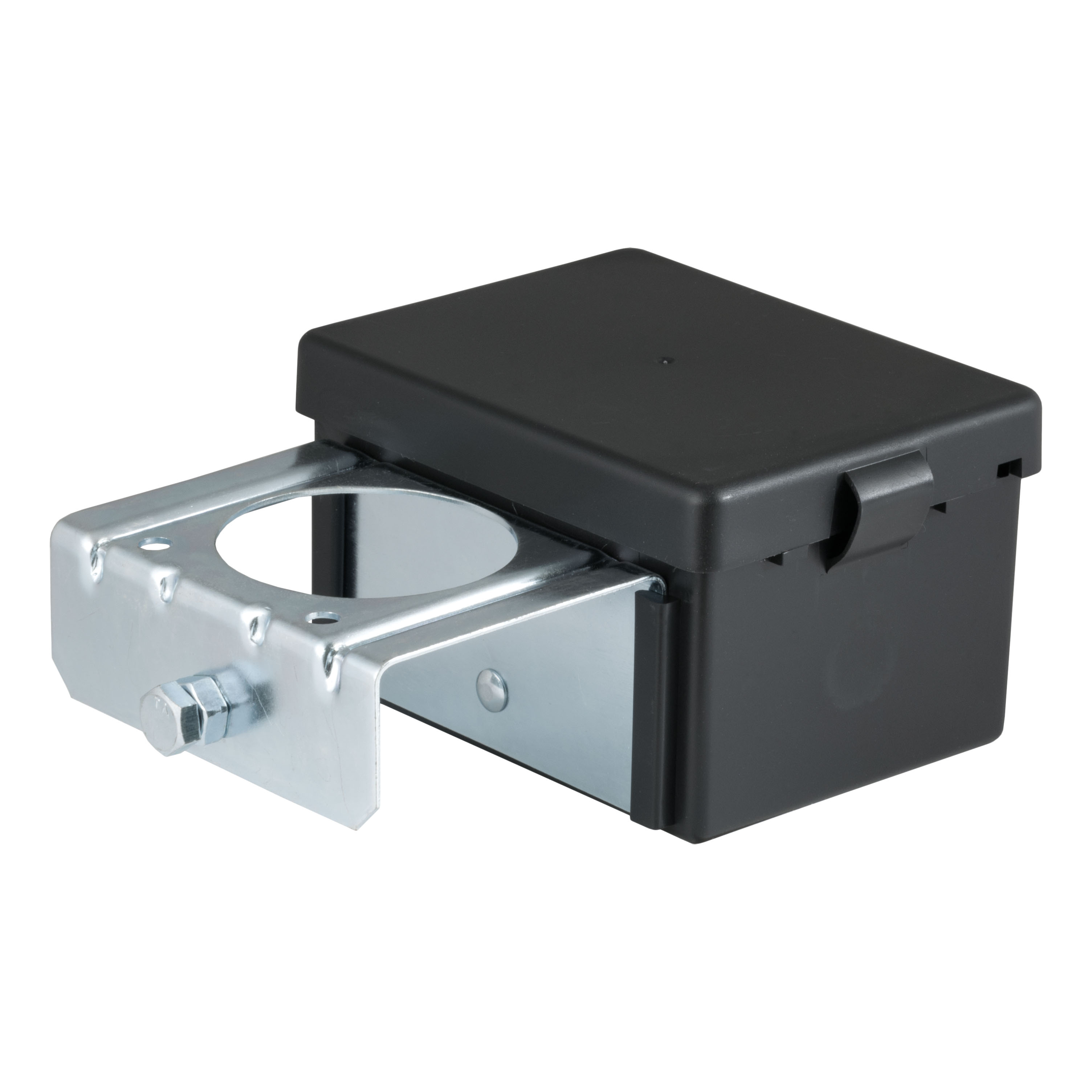 5" x 3-1/4" x 3-7/8" Lockable Breakaway Battery Case with Metal Bracket - 52029