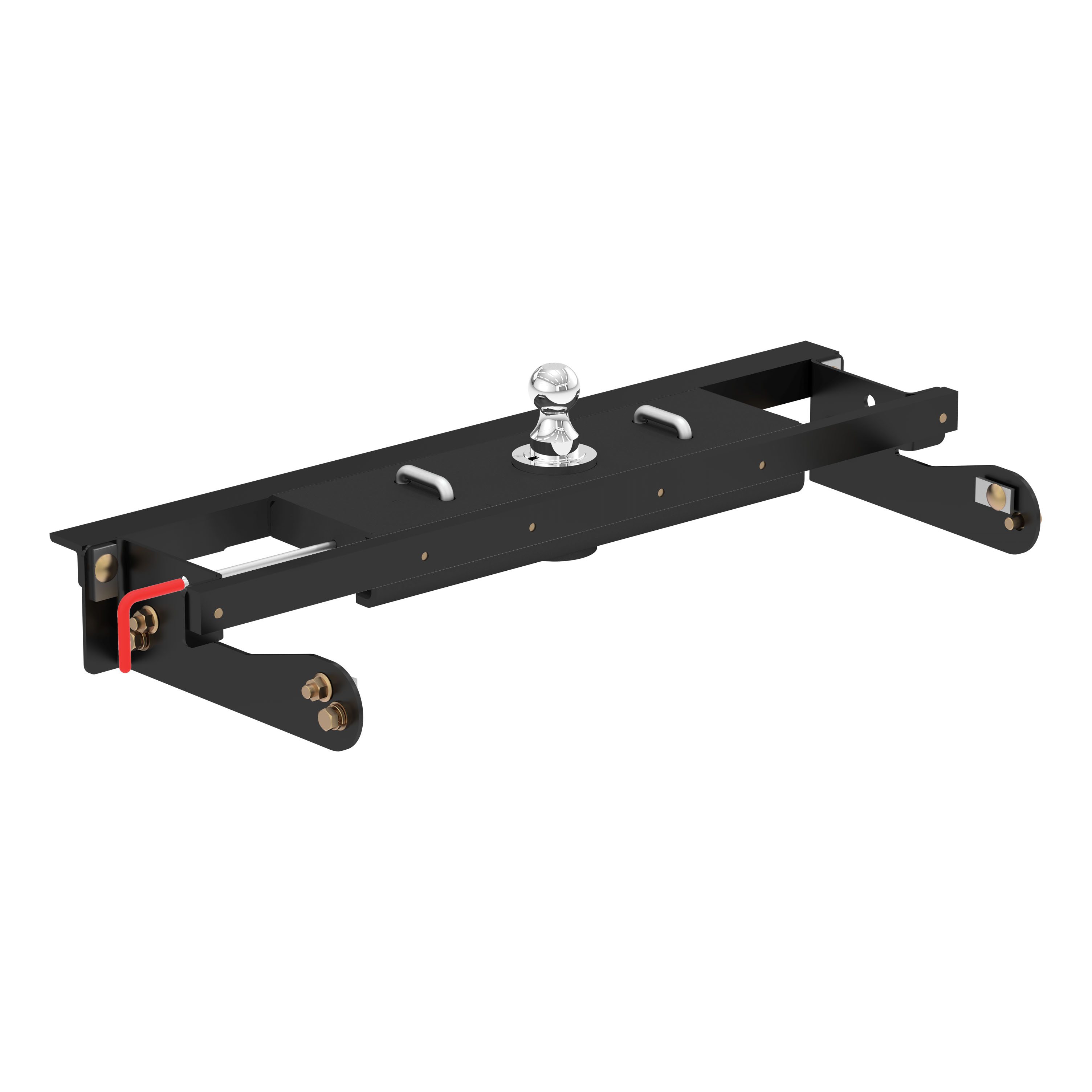 Double Lock EZr Gooseneck Hitch Kit with Brackets, Select Silverado, Sierra - 60680