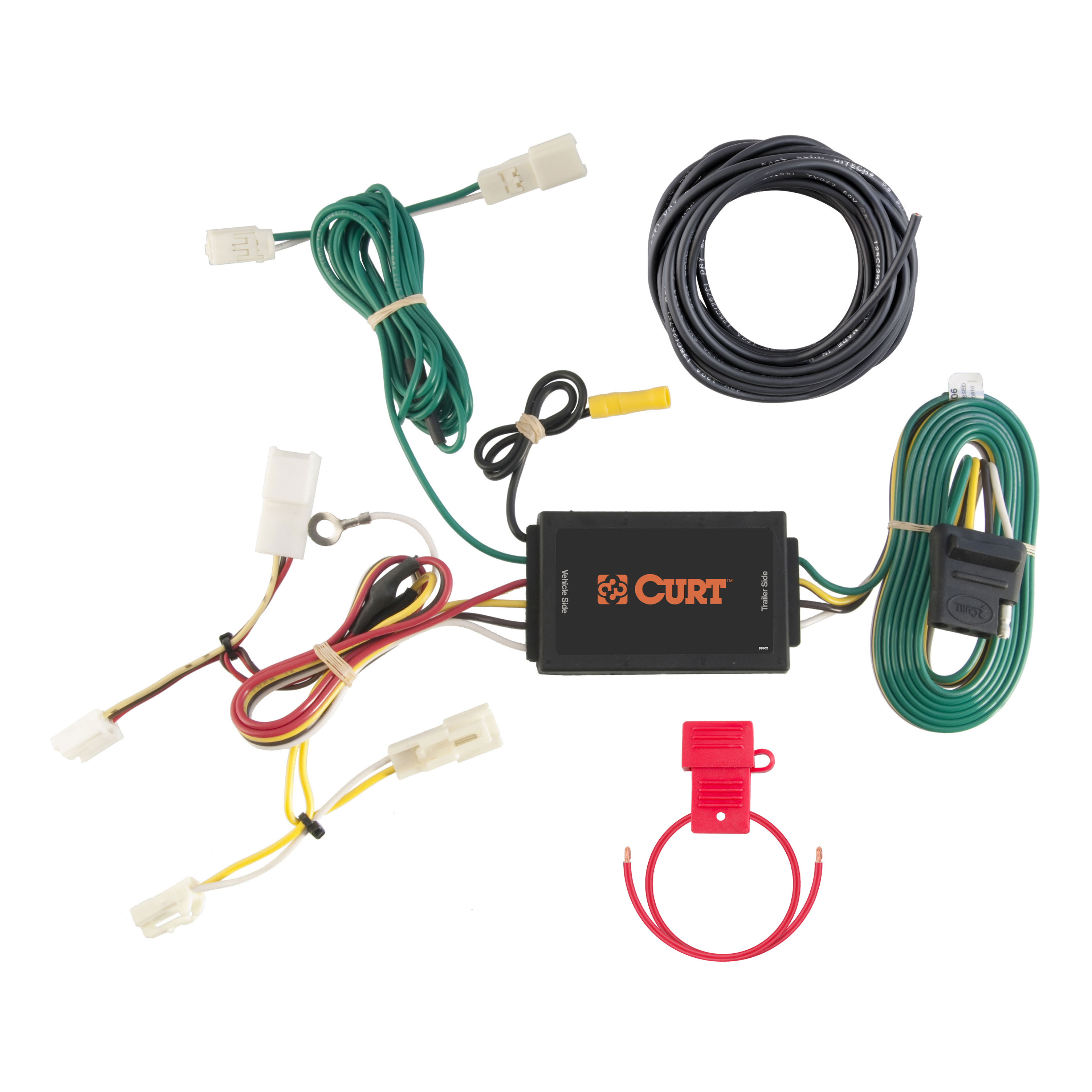 Custom Wiring Harness, 4-Way Flat Output, Select Toyota Sienna - 56106