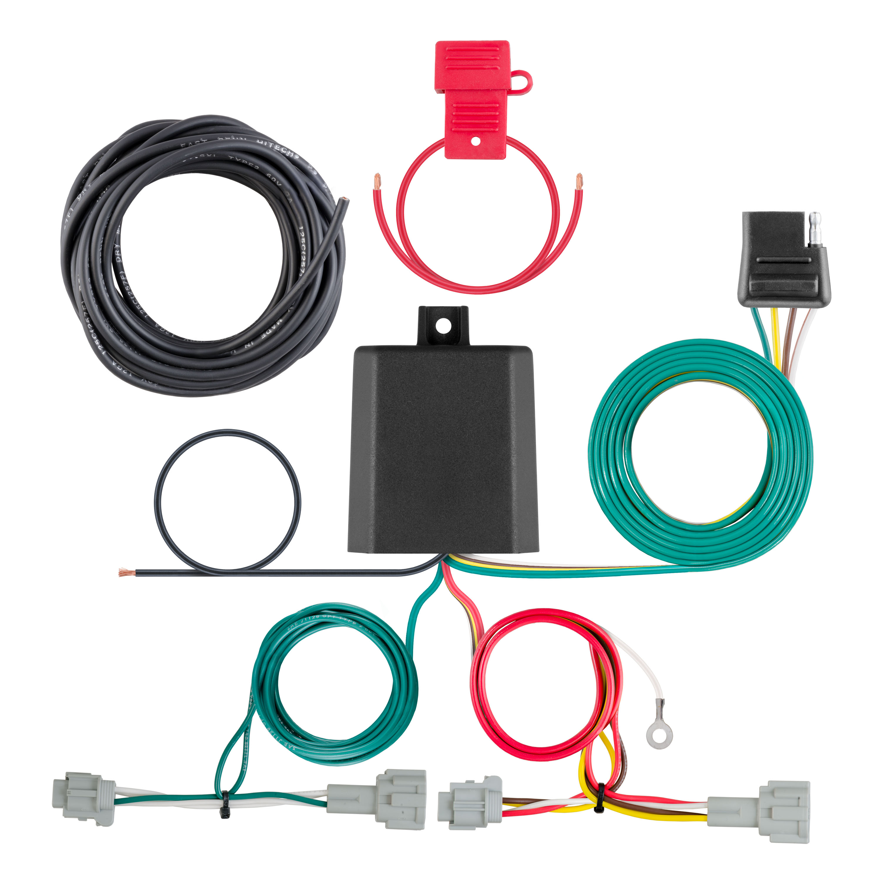 Custom Wiring Harness, 4-Way Flat Output, Select Nissan Rogue - 56459