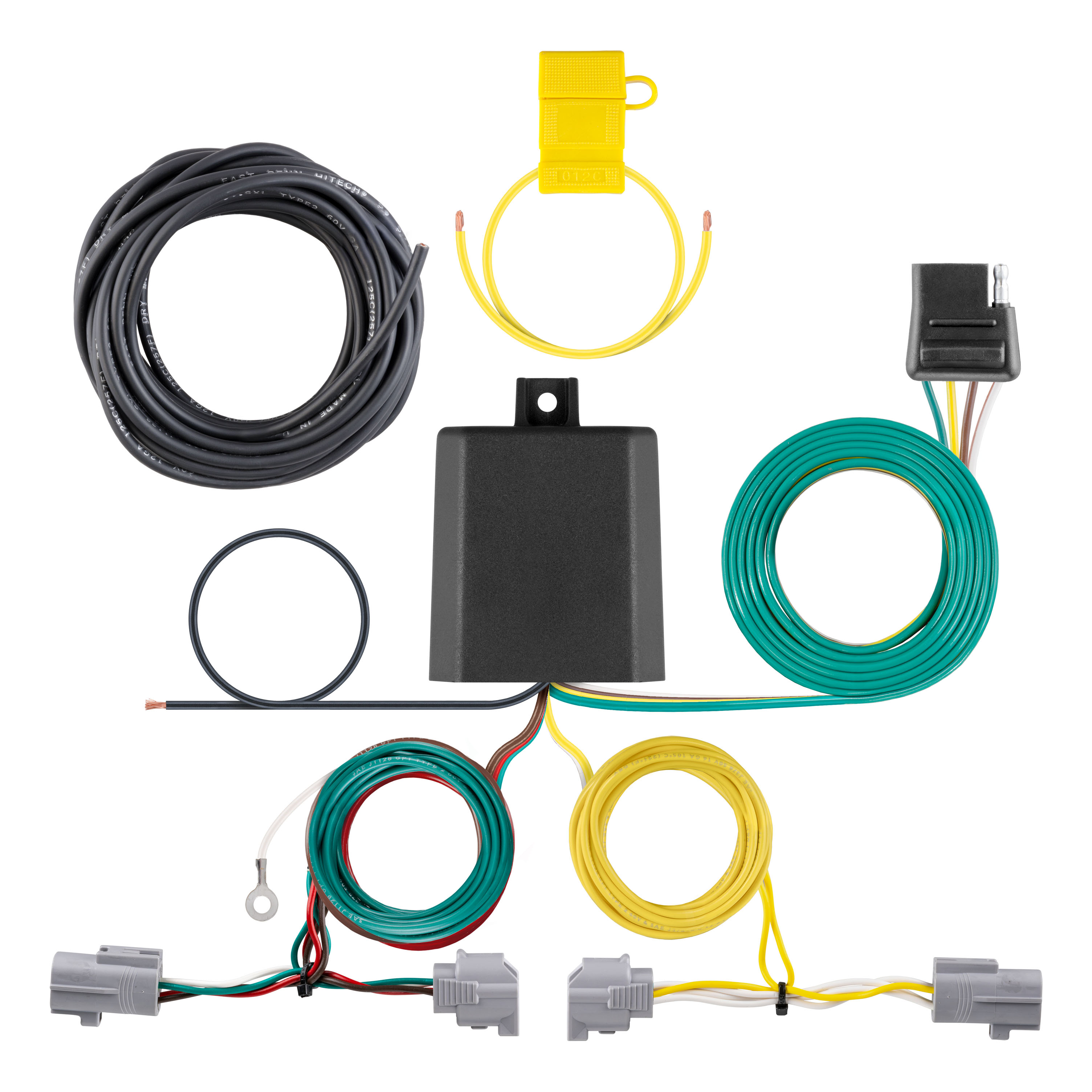 Custom Wiring Harness, 4-Way Flat Output, Select Toyota Sienna 56458