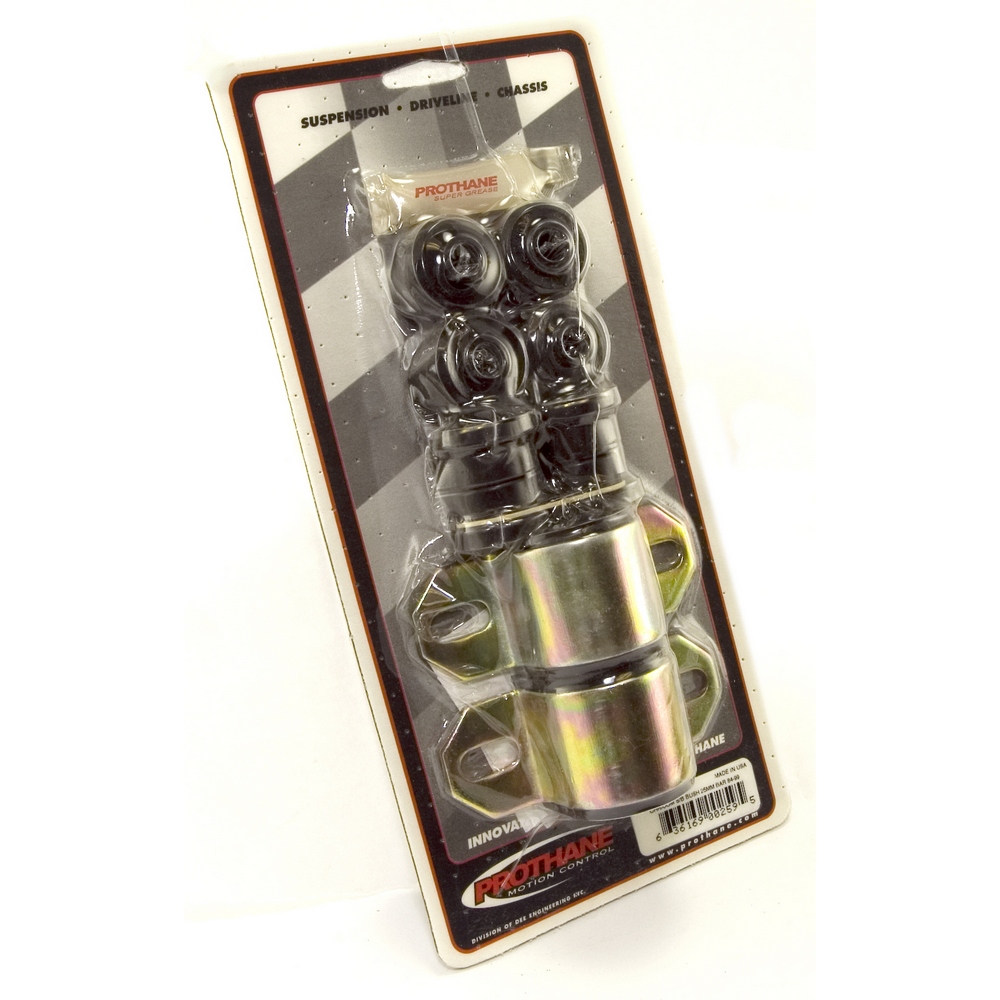Front Swaybar Bushing Kit, Black, 25mm; 84-01 Jeep Cherokee XJ-1-1104BL