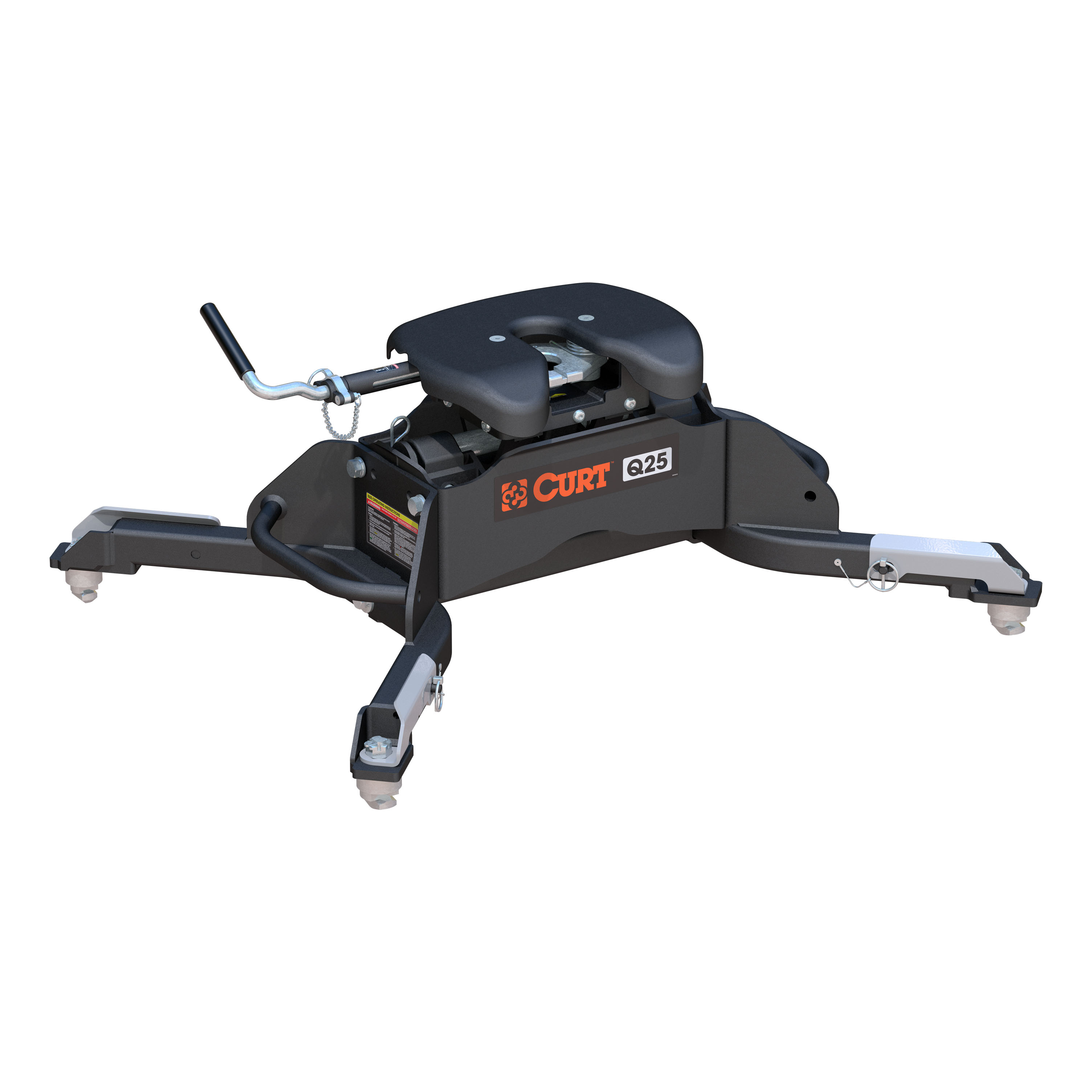 Q25 5th Wheel Hitch, Select Ram 2500, 3500, 8' Bed Puck System 16049