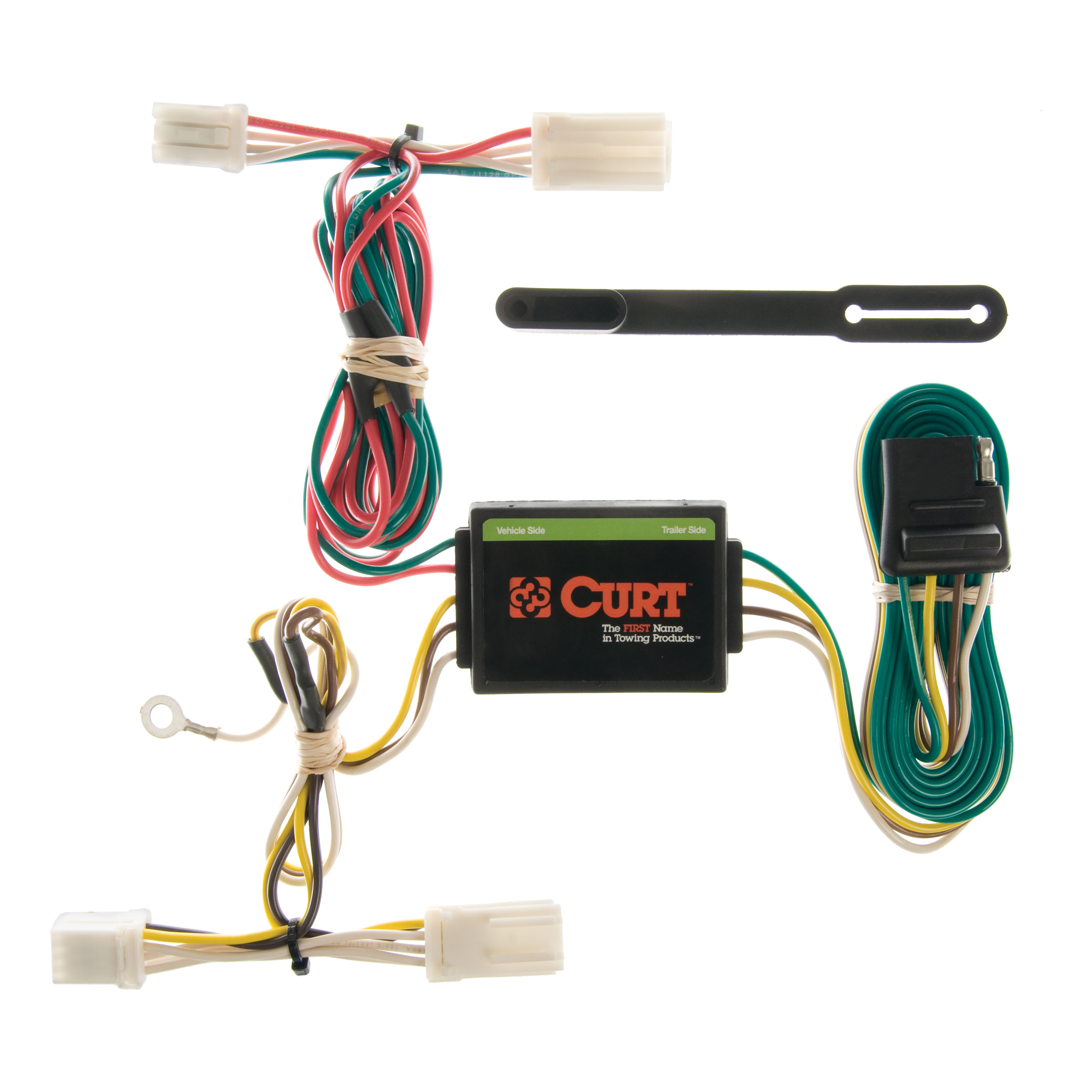 Custom Wiring Harness, 4-Way Flat Output, Select Mitsubishi Outlander 55565