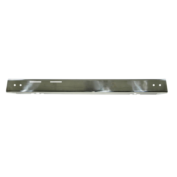 Front Bumper Overlay, Stainless Steel; 87-95 Jeep Wrangler YJ-11109.02