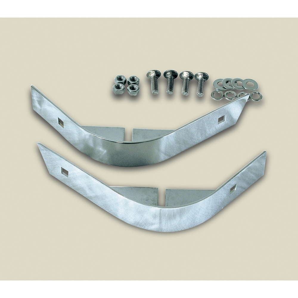 Rear Corner Body Guard, Stainless Steel; 87-95 Jeep Wrangler YJ-11110.01
