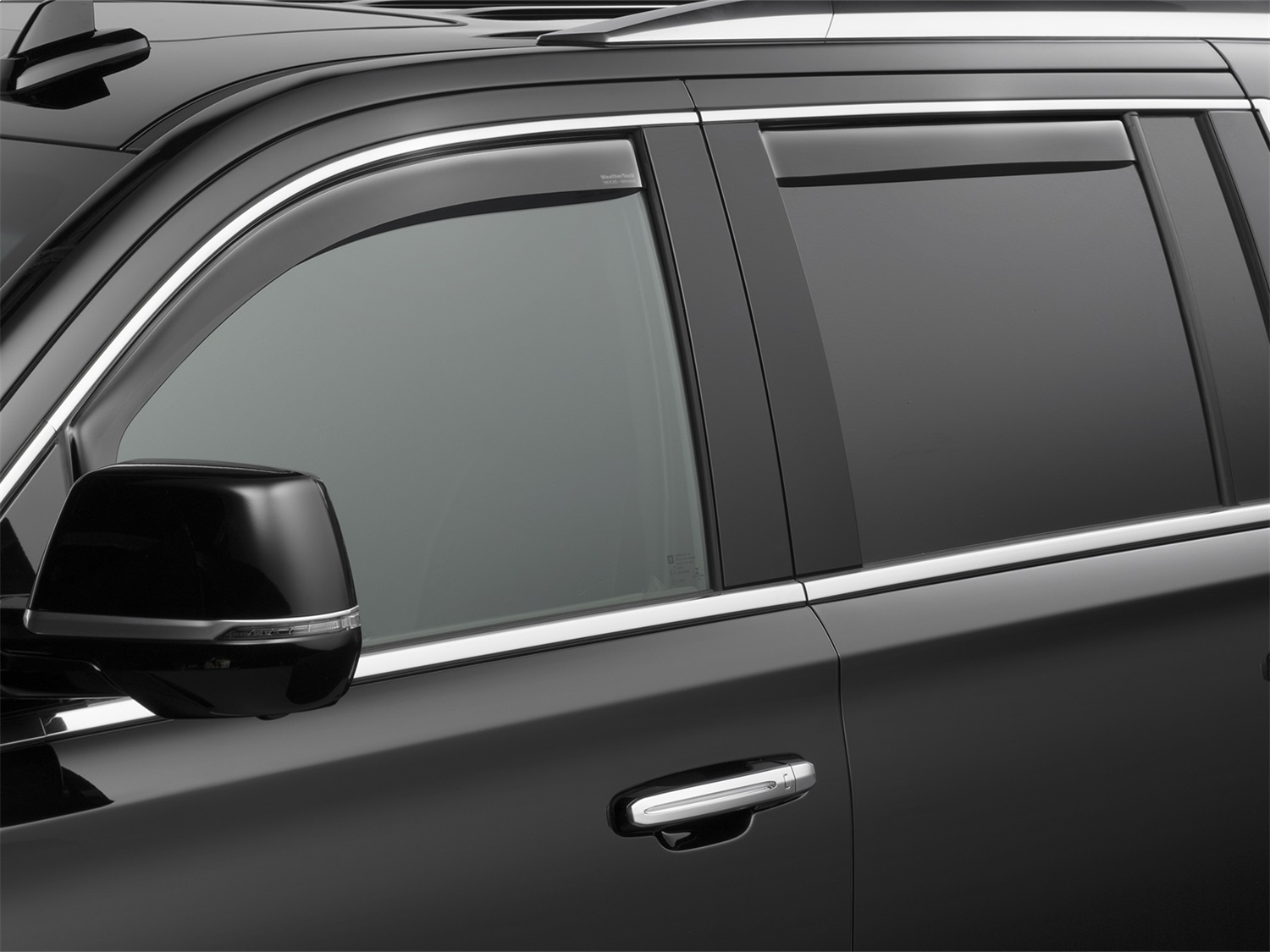 Dark Smoke Front&Rear Side Window Deflectors 82865