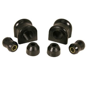 Front Swaybar Bushing Kit, Black, 30.5mm; 97-06 Jeep Wrangler-1-1111BL