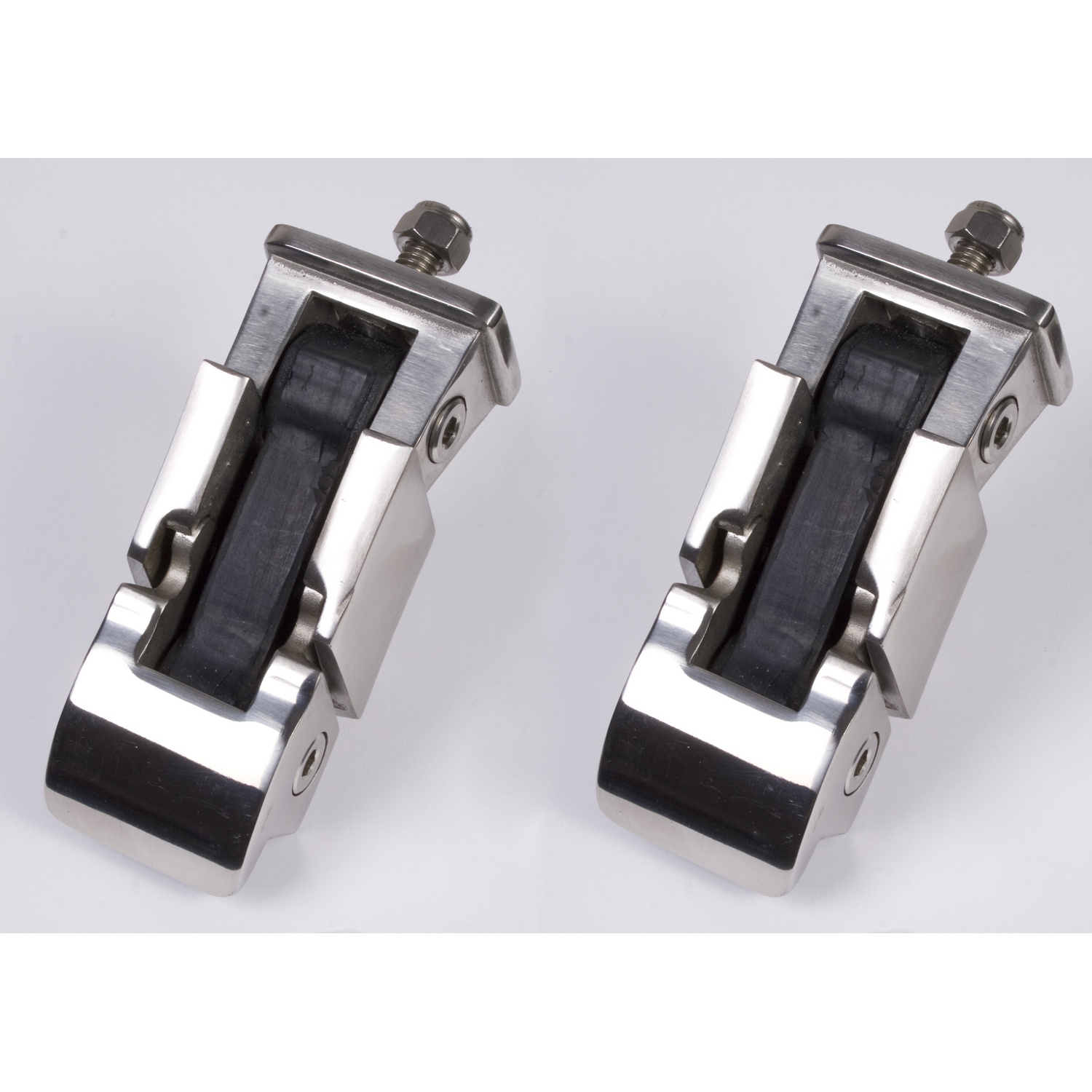 Hood Catch Set, Stainless Steel; 97-06 Jeep Wrangler TJ-11116.02