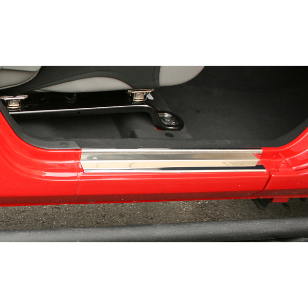 Door Entry Guards, Stainless Steel; 07-16 Jeep Wrangler JK-11119.04