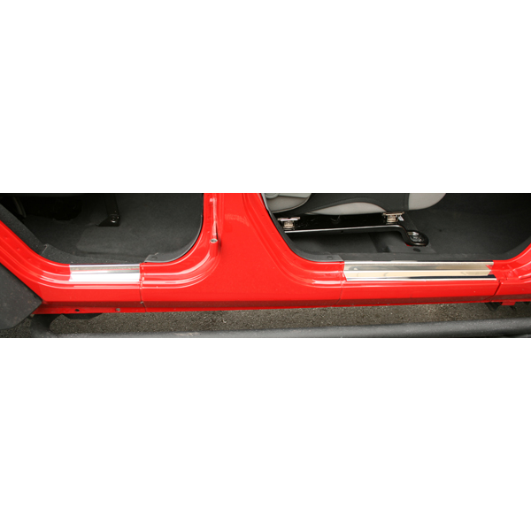 Door Entry Guards, Stainless Steel; 07-16 Jeep Wrangler JKU-11119.05