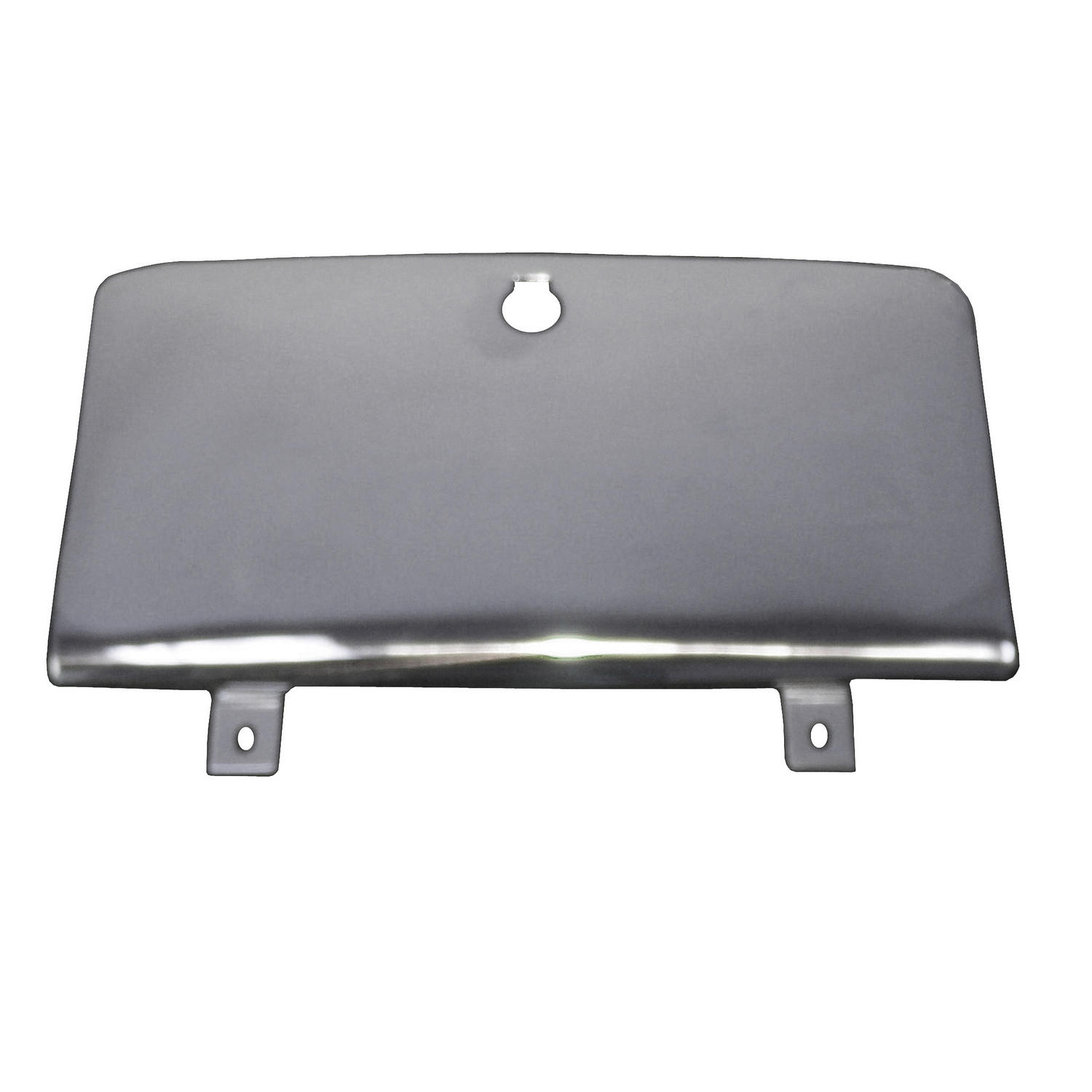Glove Box Door, Stainless Steel; 76-86 Jeep CJ Models-11125.01
