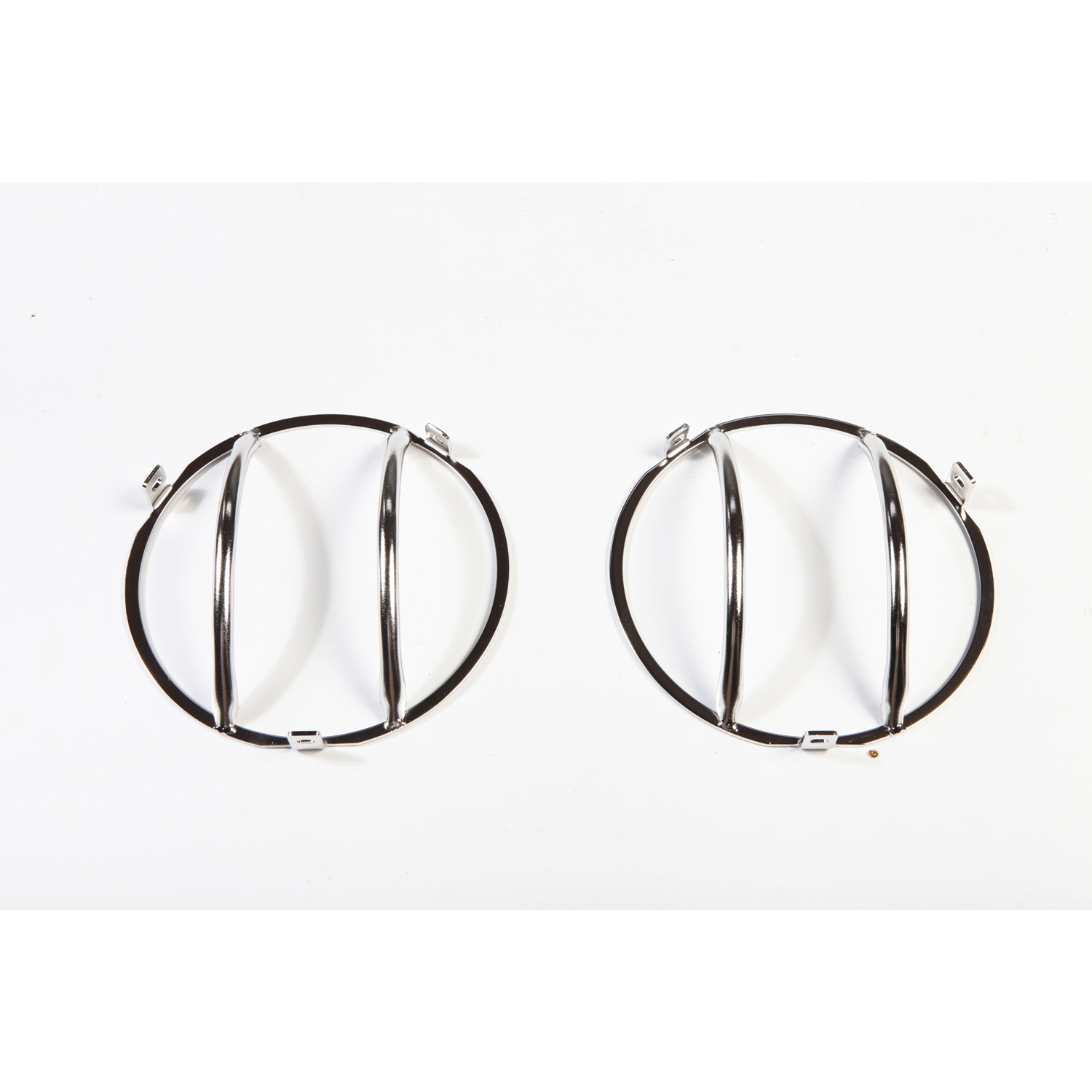 Headlight Euro Guard Kit, Stainless Steel; 97-06 Jeep Wrangler TJ-11142.01