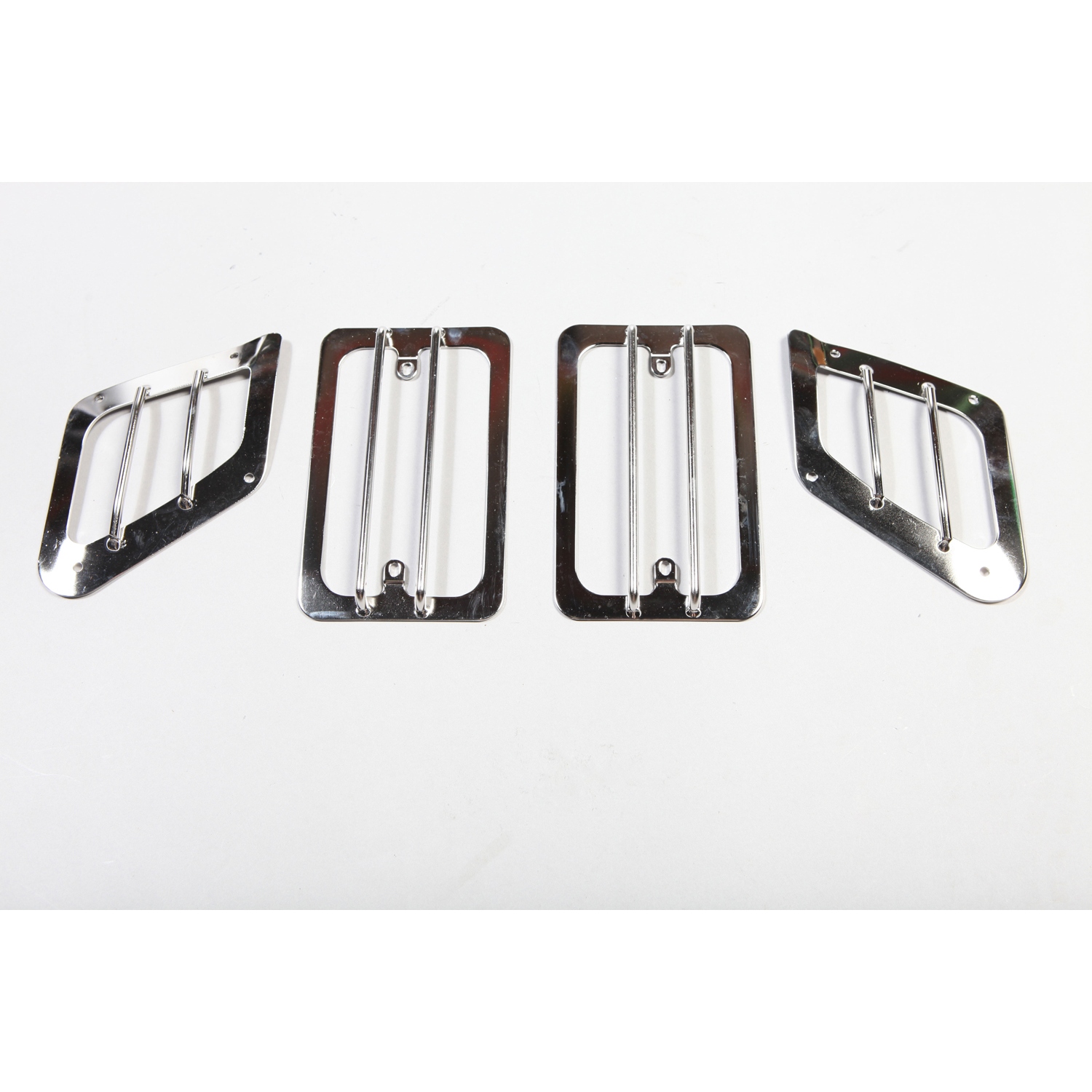 Euro Guard Set, Stainless Steel; 97-06 Jeep Wrangler TJ-11142.02