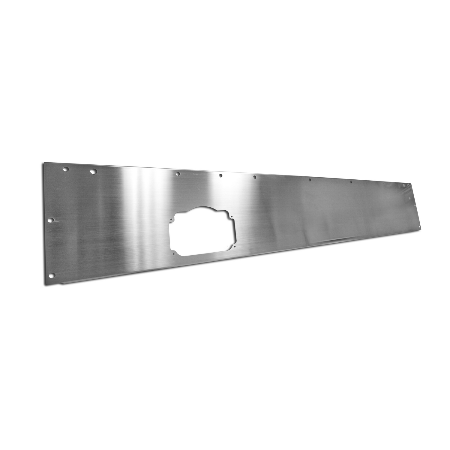 Dash Panel, Stainless Steel; 76-86 Jeep CJ Models-11144.10