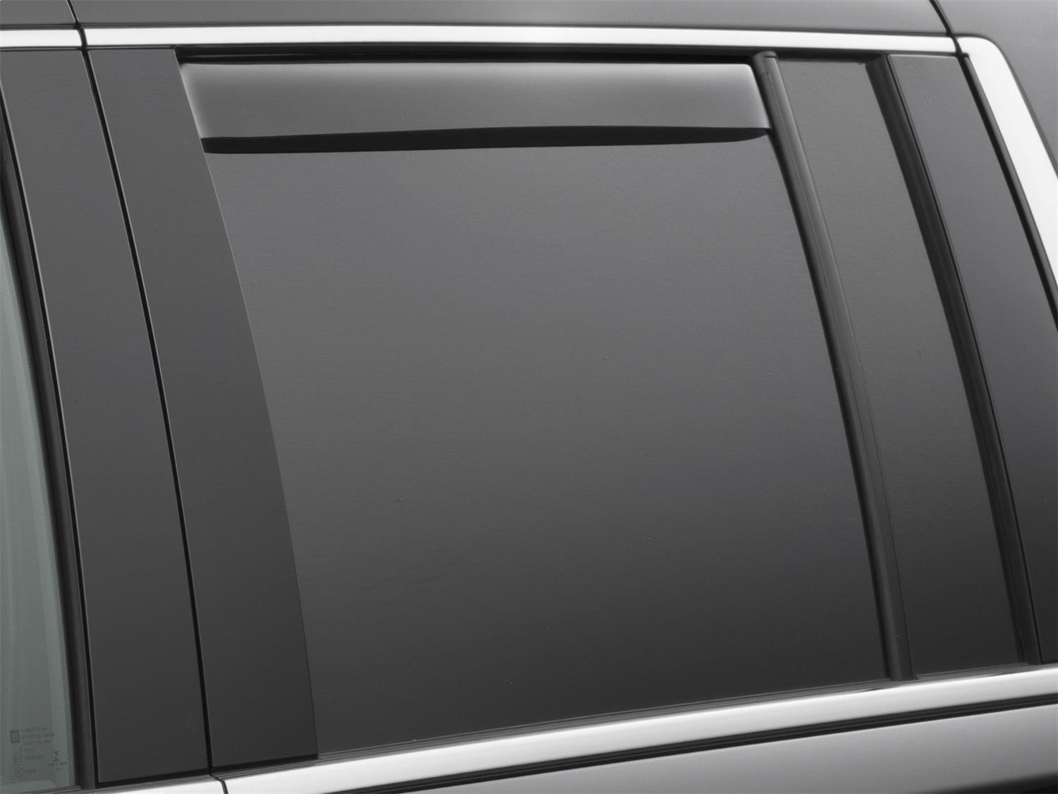 Rear Side Window Deflectors, Dark Smoke 83750